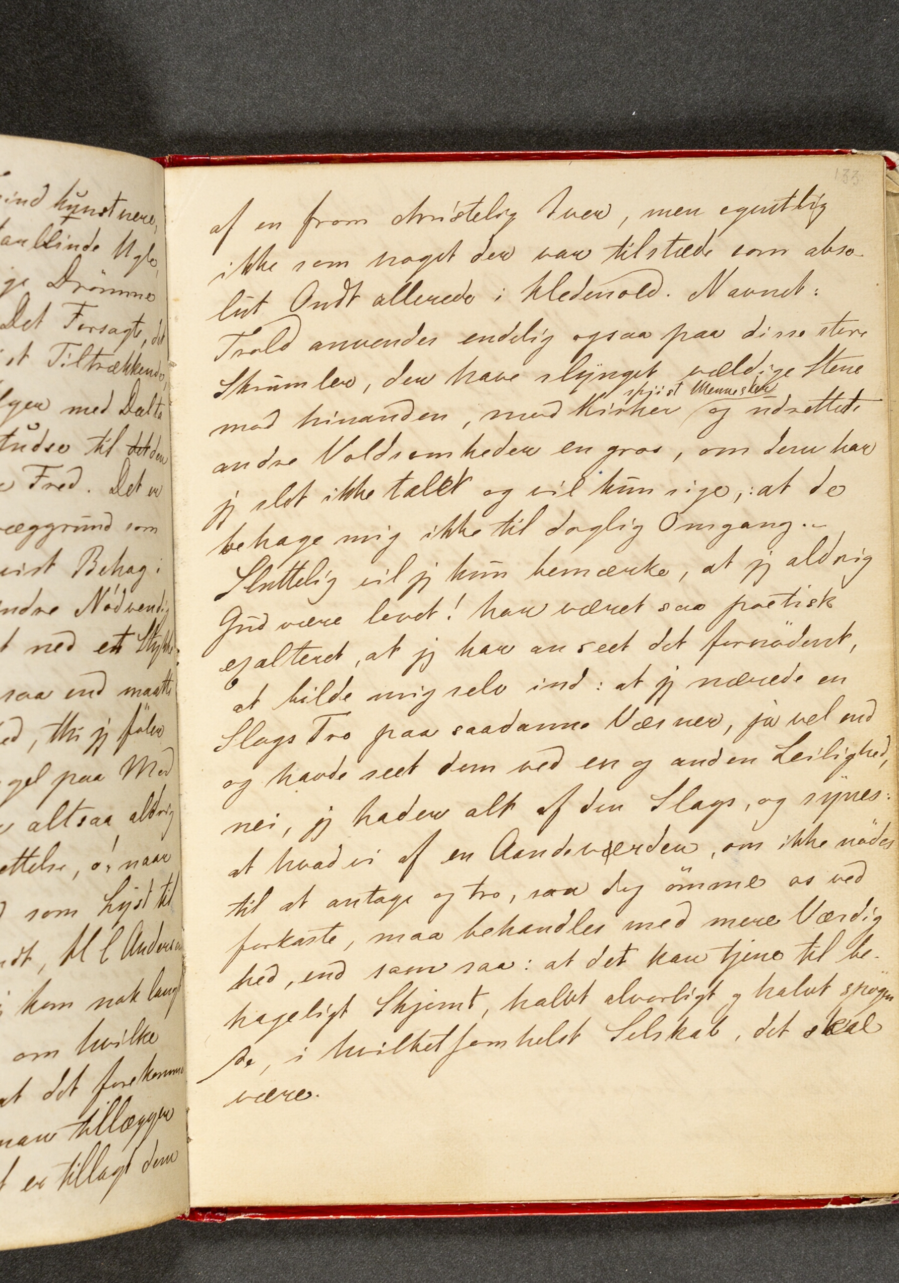 Nissen og Trolden. Dagbog. Side 133