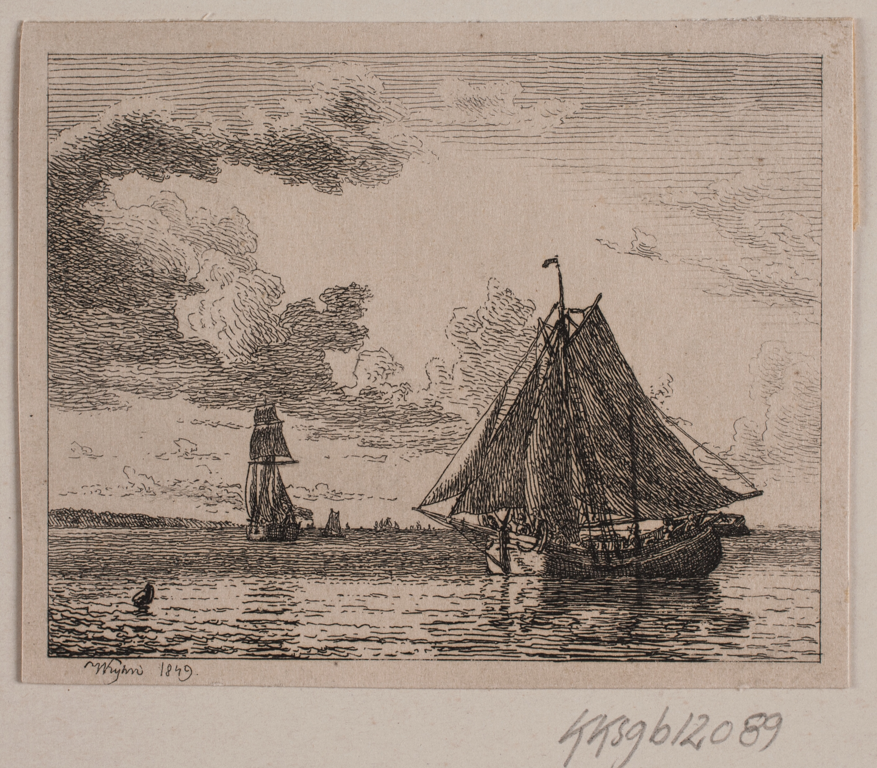 Sejlene i smult vand