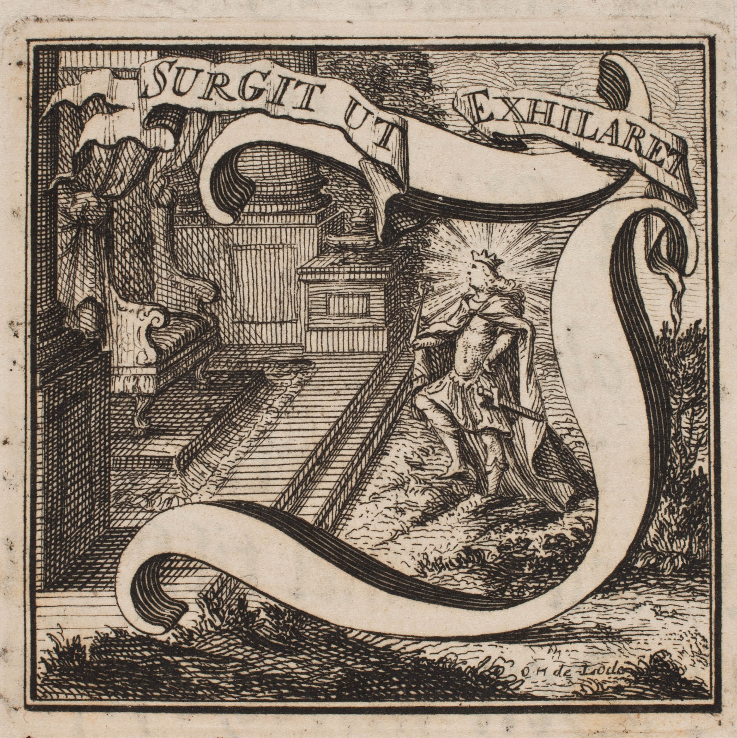 Initial til Frederik IV's Salvingsakt