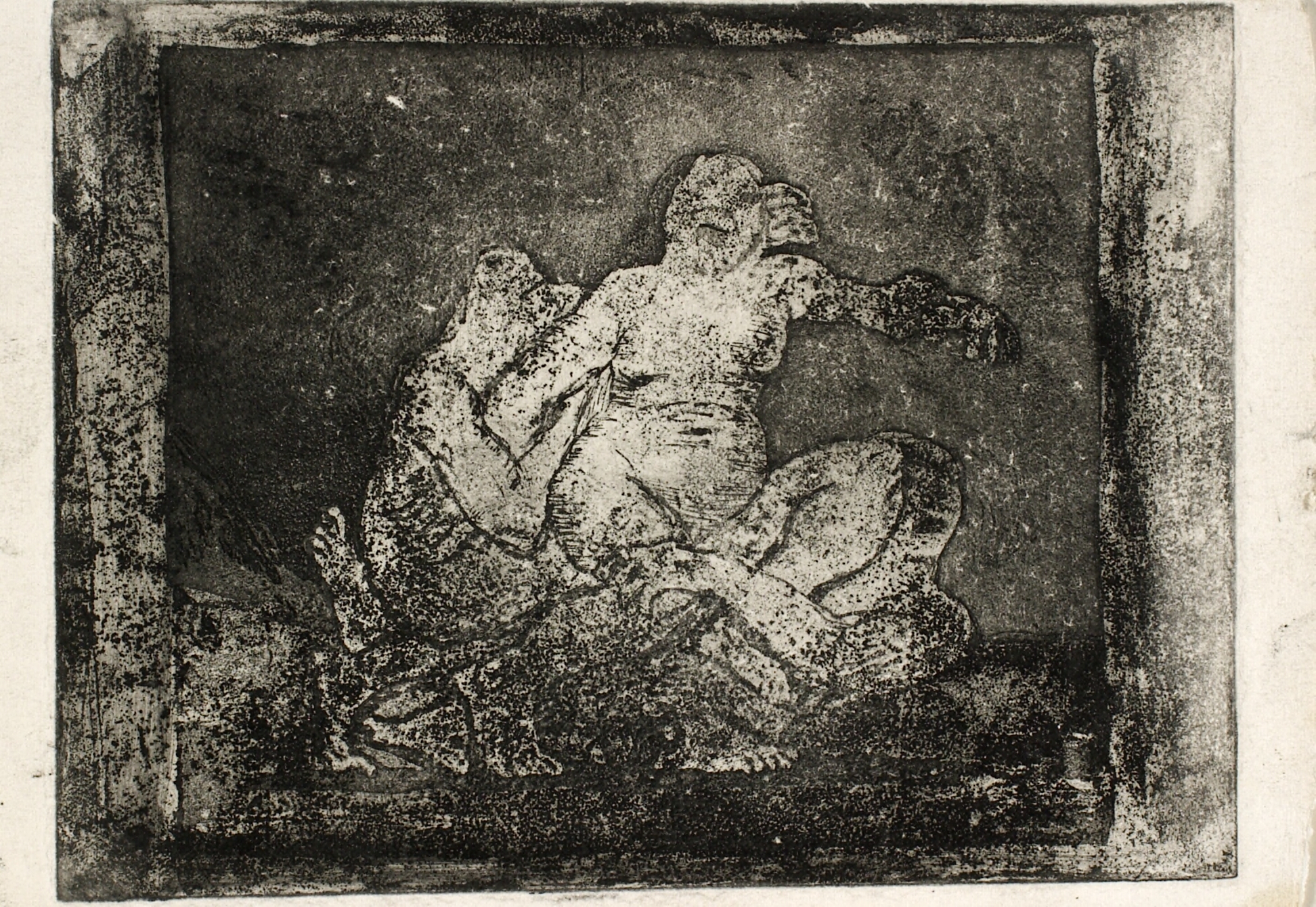 To kvinder slås om en mand