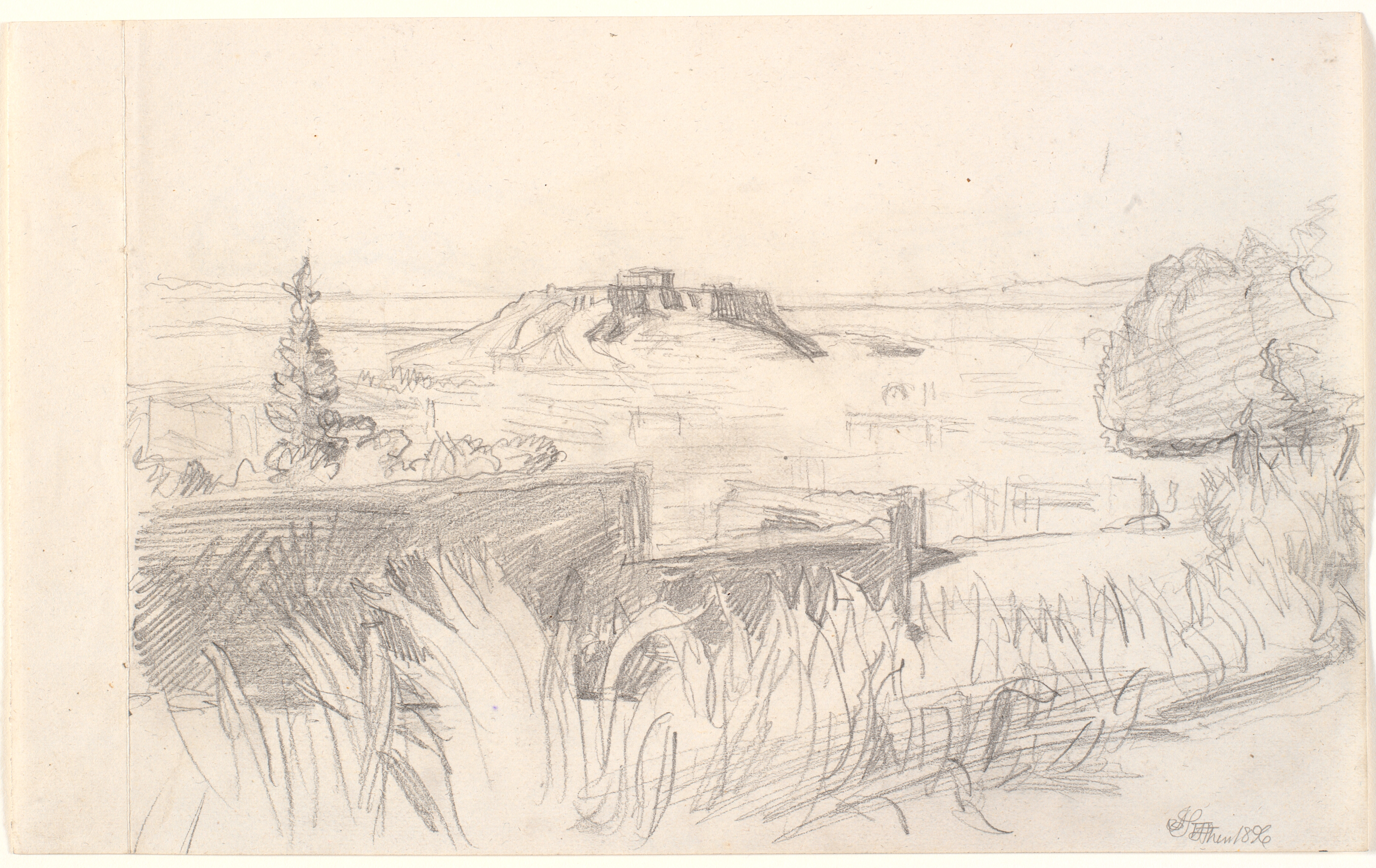 Udsigt mod Akropolis