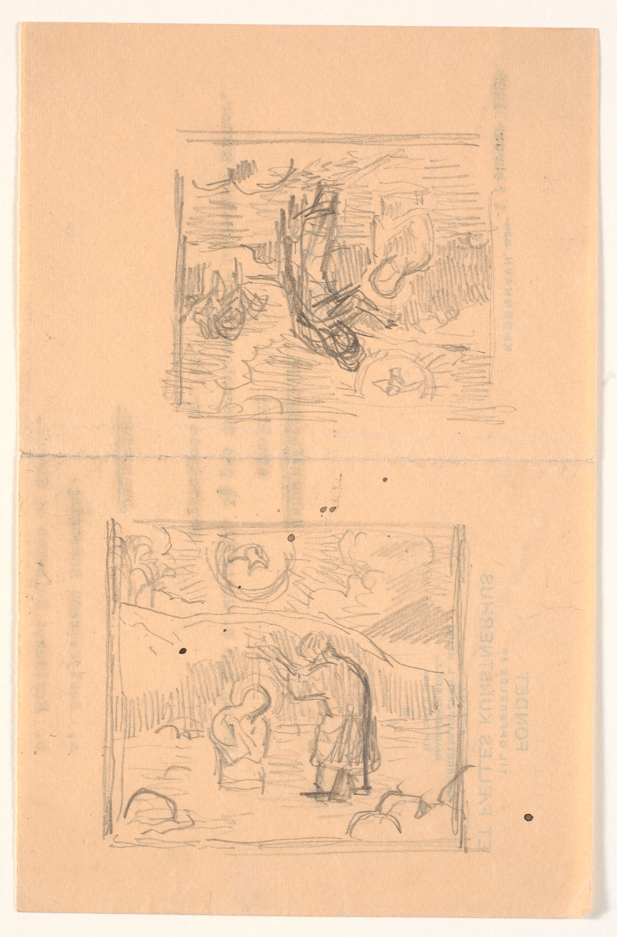 To udkast til Kristi dåb