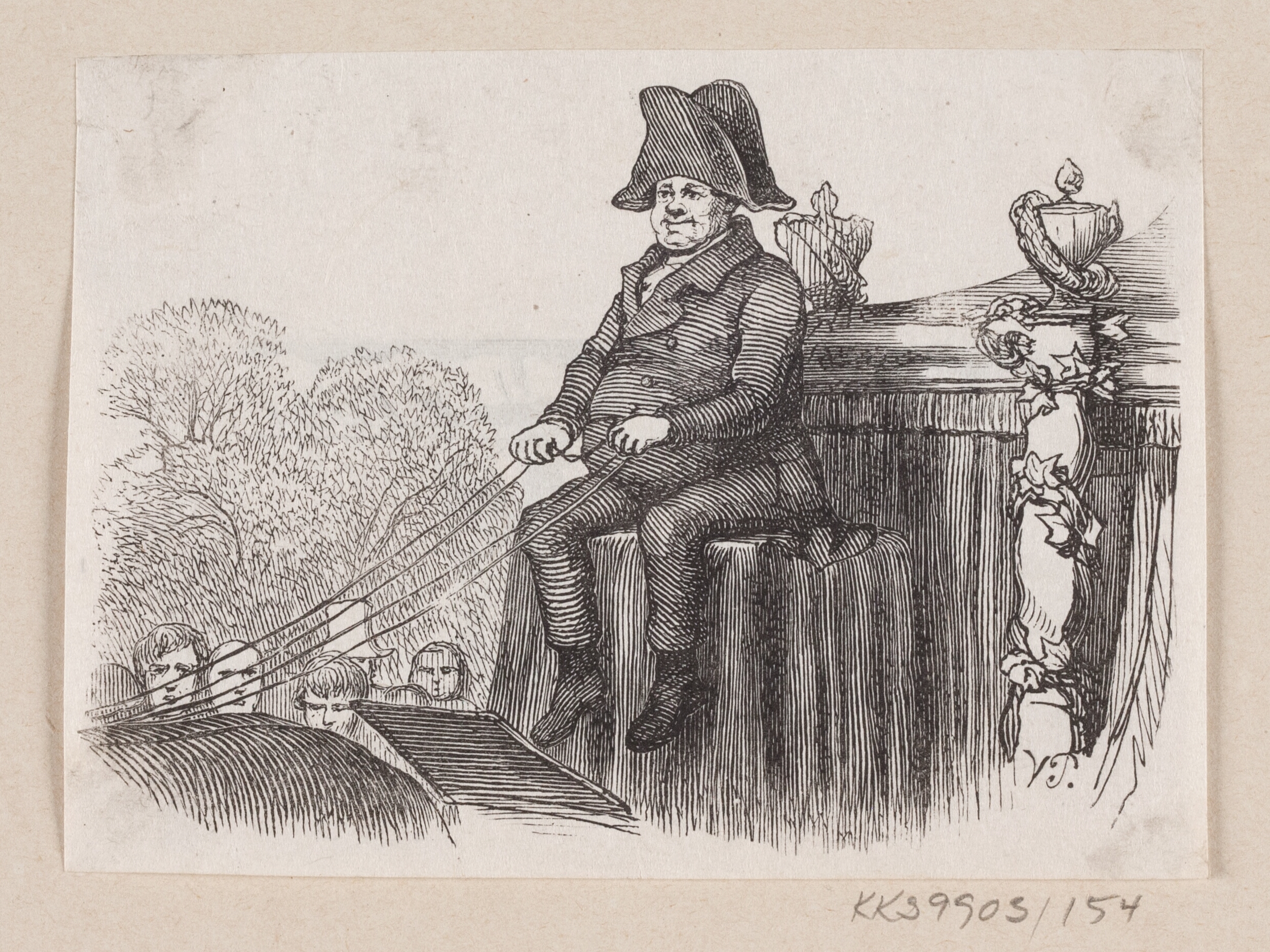 Illustration til "Et godt Humeur" i H.C. Andersen, "Eventyr og Historier", Bind 2