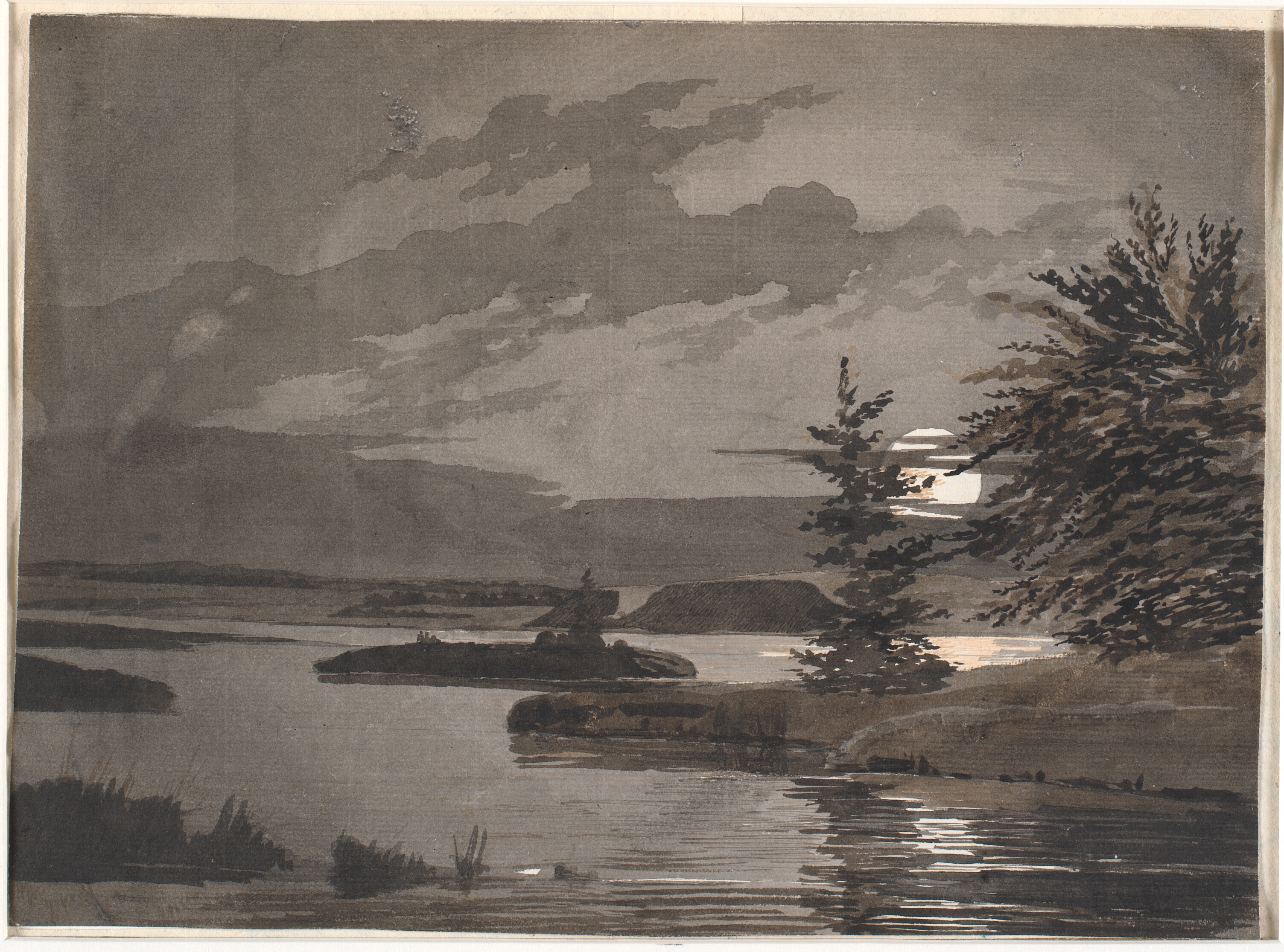 Udsigt fra Auderød mod Sonnerup