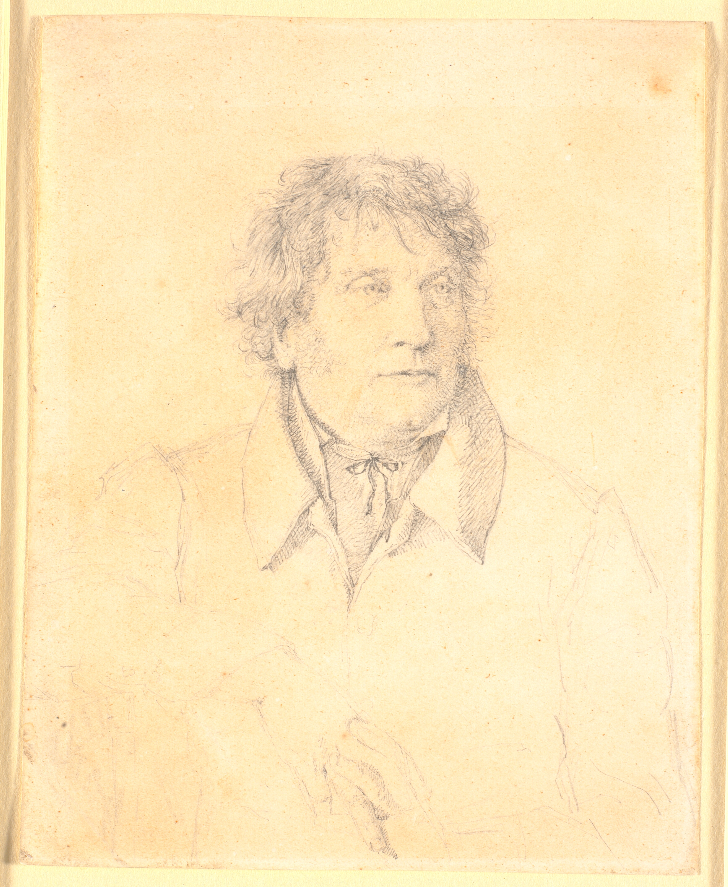 Portræt af faderen, bagermester P.B.Købke