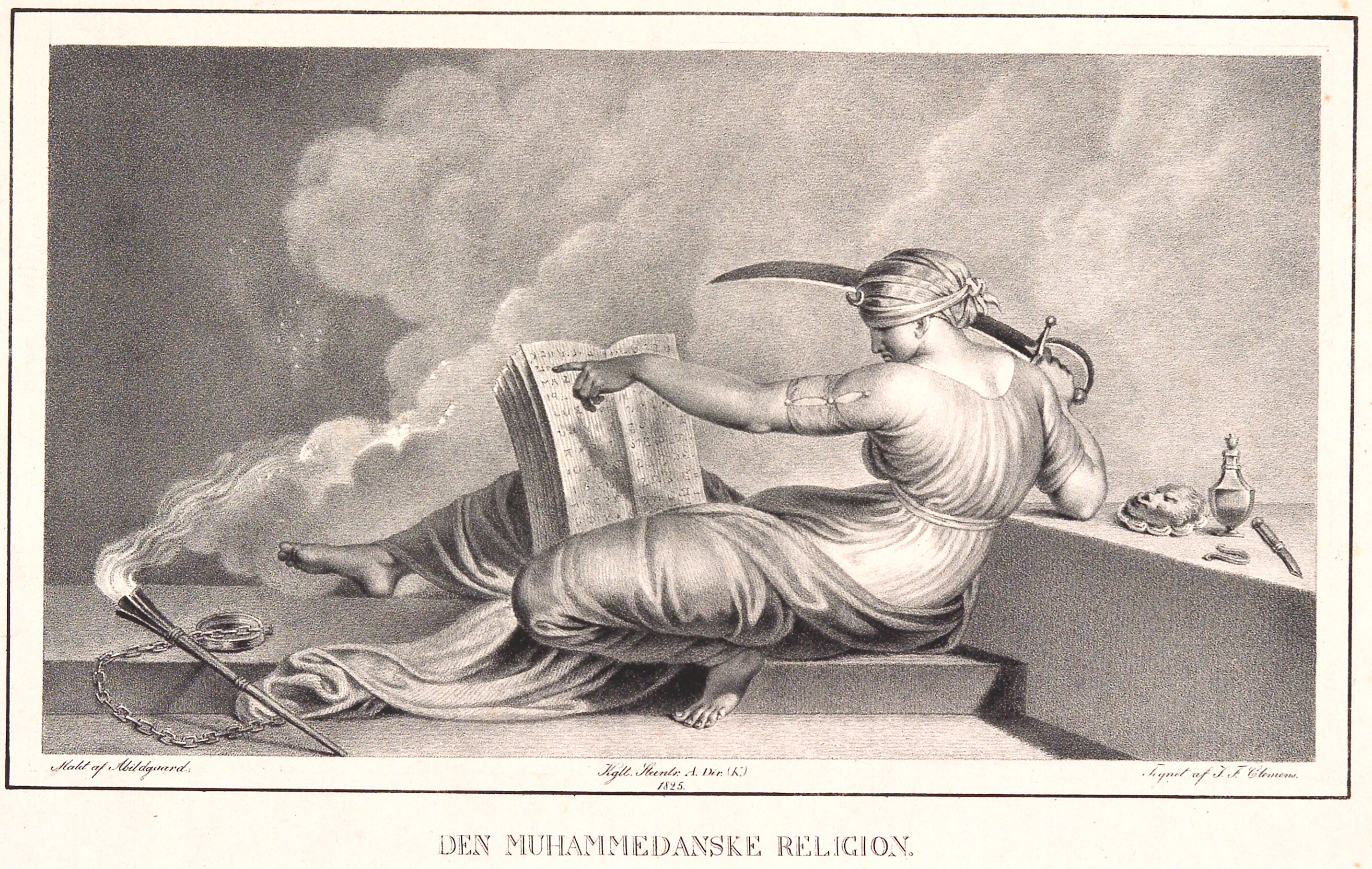 Dreng ved stegespid (Der Knabe beim Bratenwender)