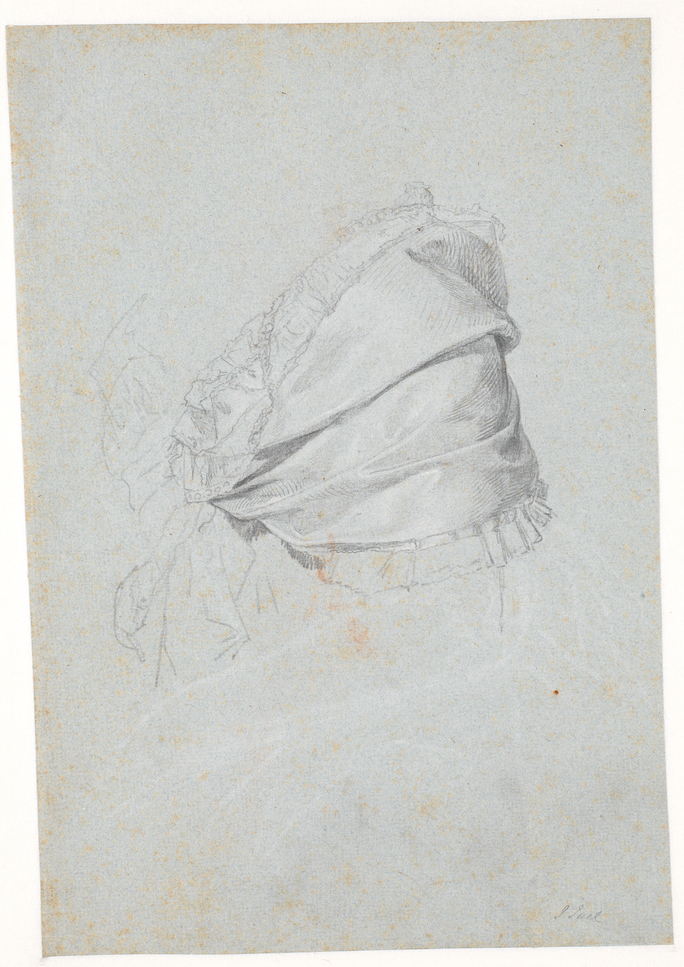 Studie af dames mantille