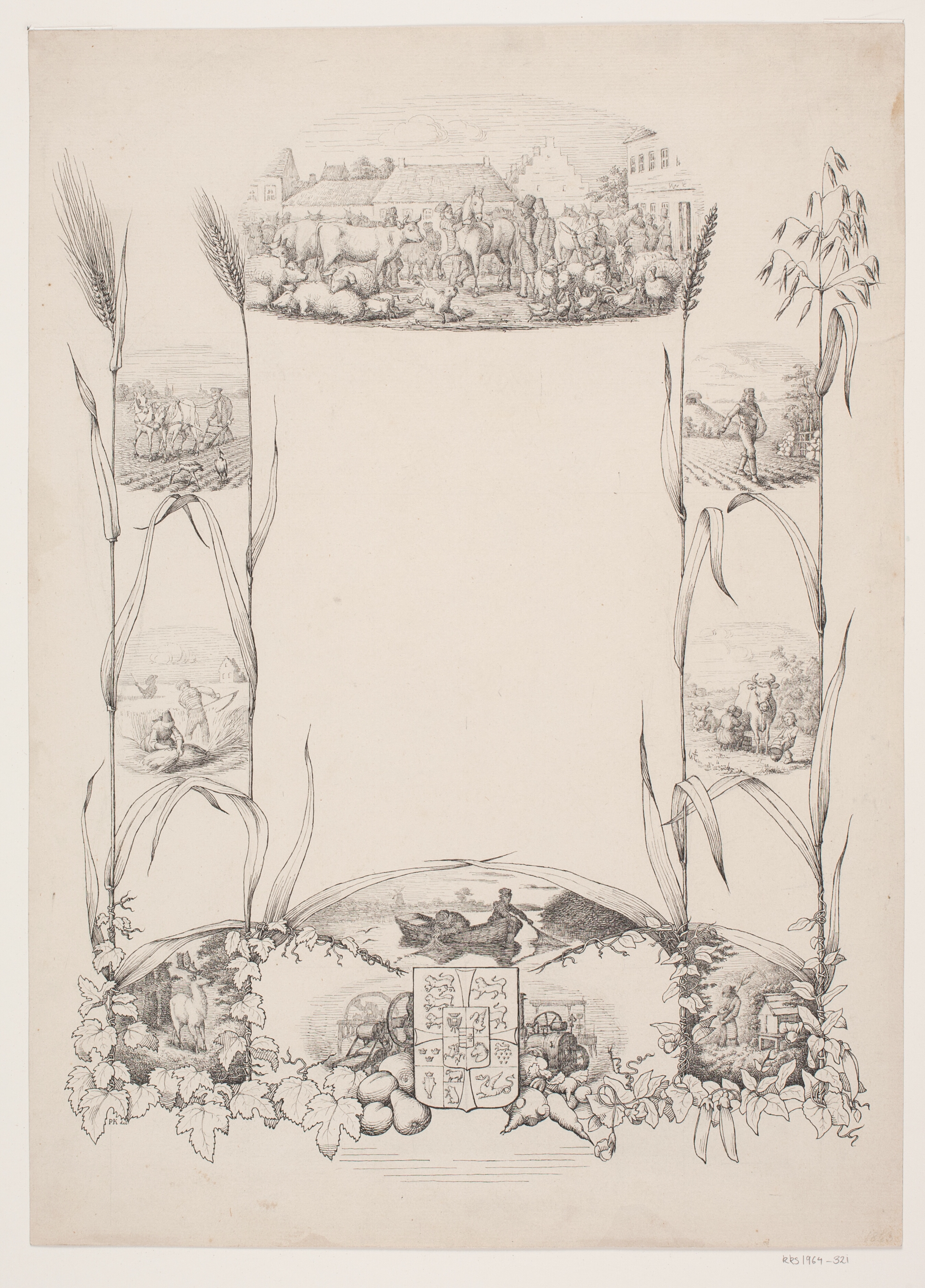 Bedømmelsesblad fra Den danske Landmandsforsamling