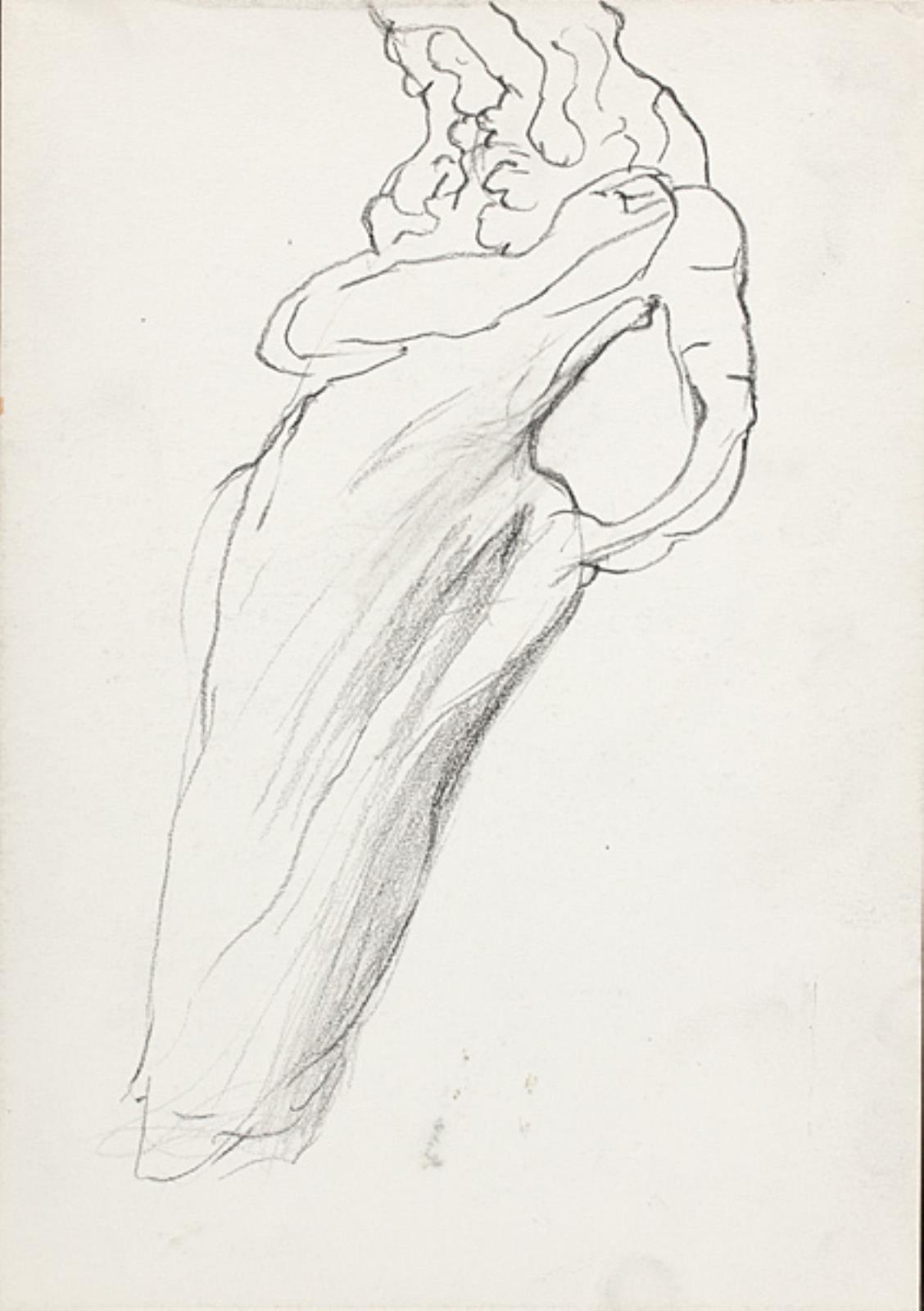 Tegning, Annemette Larsen, 1984-1985