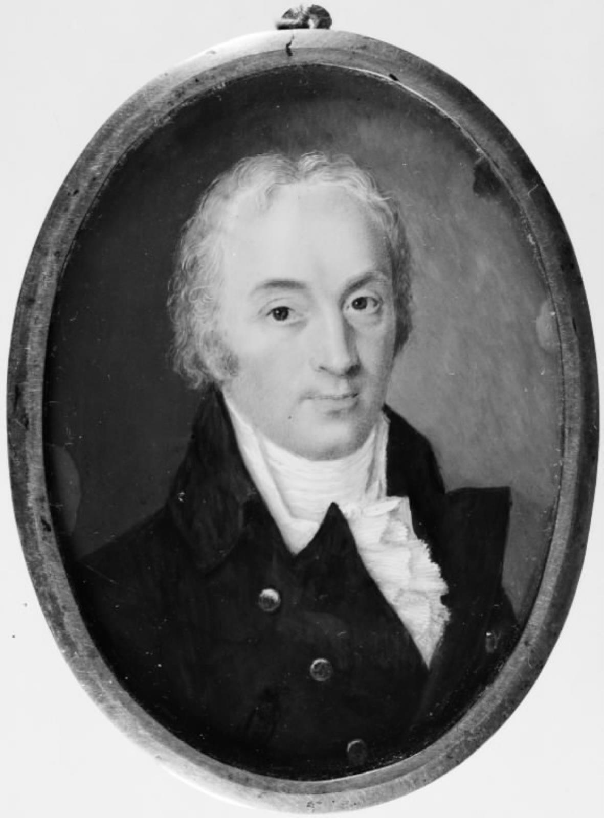 Ubekendt mand i blå frakke