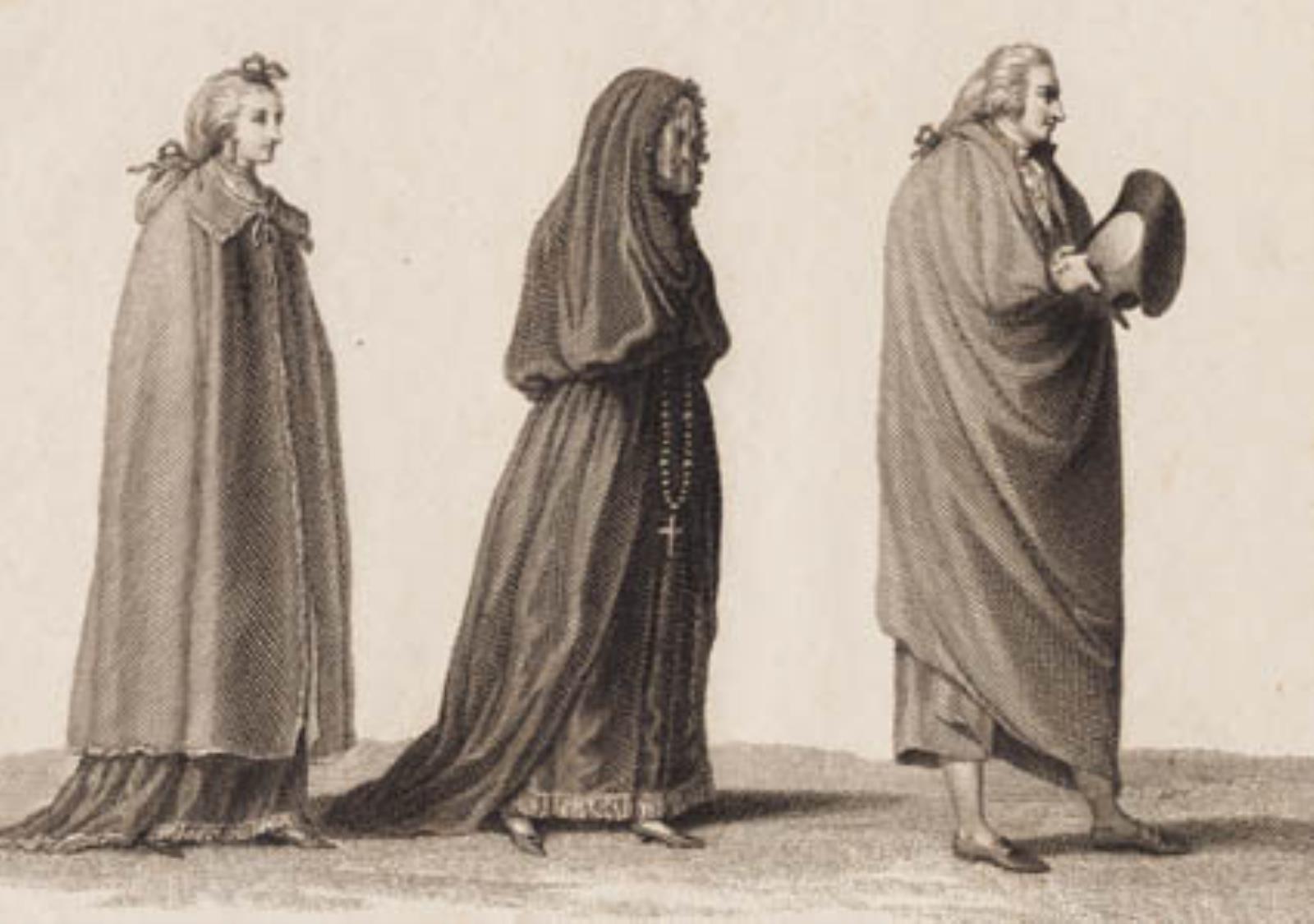 Tre portugisere. Anvendt i J. Murphy: 'Travels in Portugal. 1789-90'