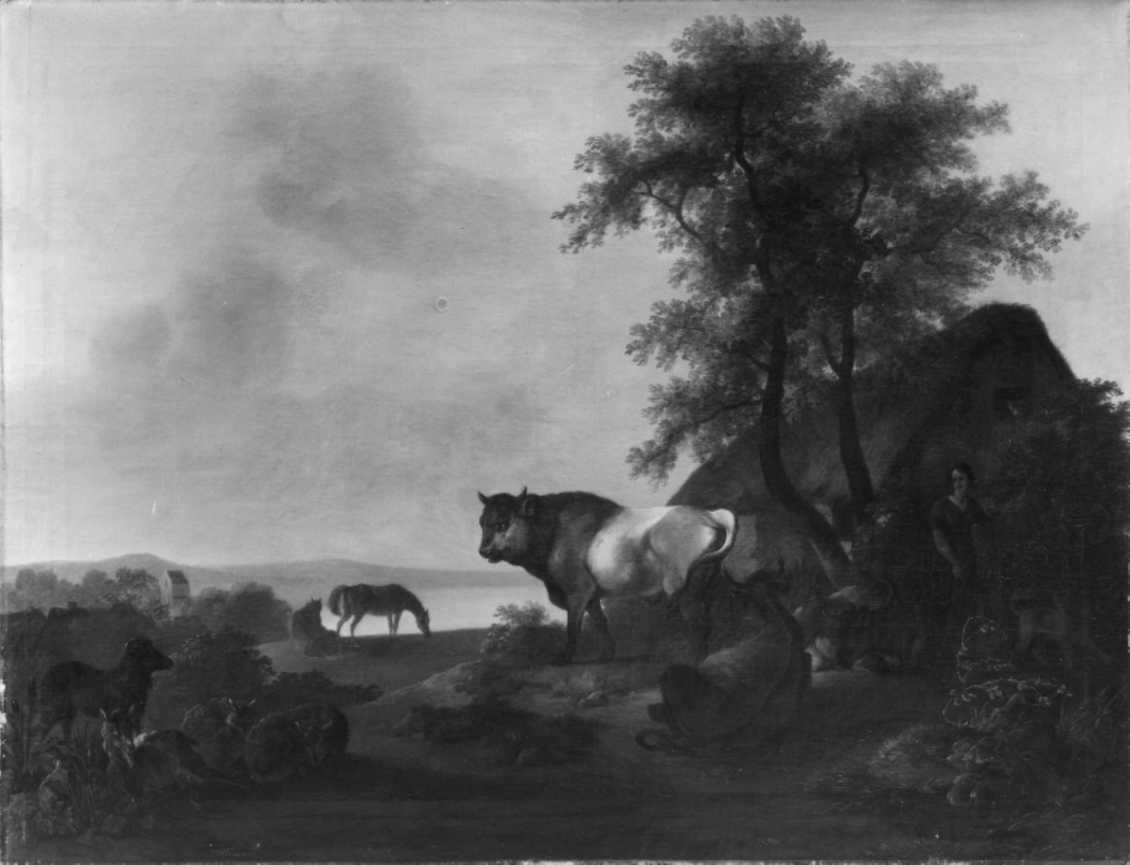 Kvæg i et landskab