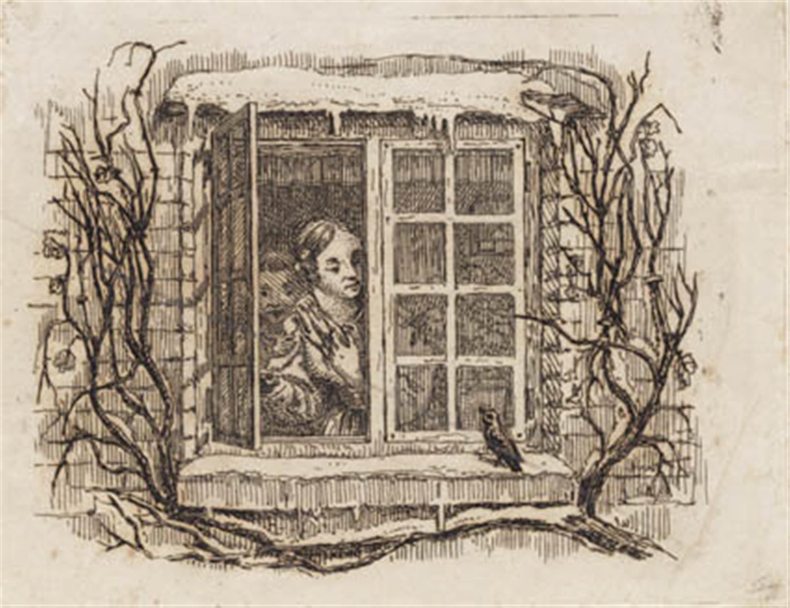 Illustration til "Halvhundrede Fabler for Børn" af Hey