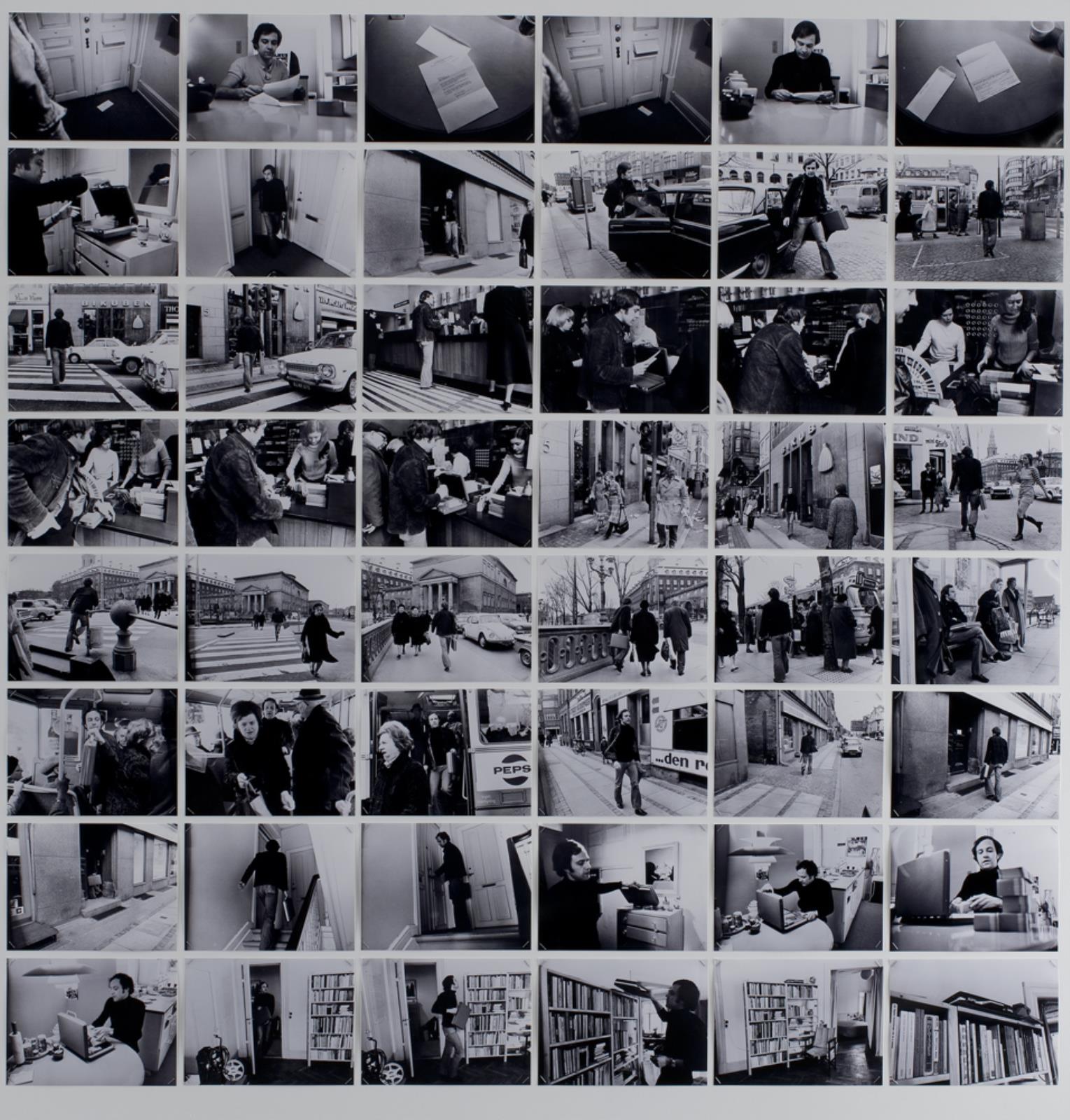 Exchanging Money for Working Space, Stig Brøgger, 1971