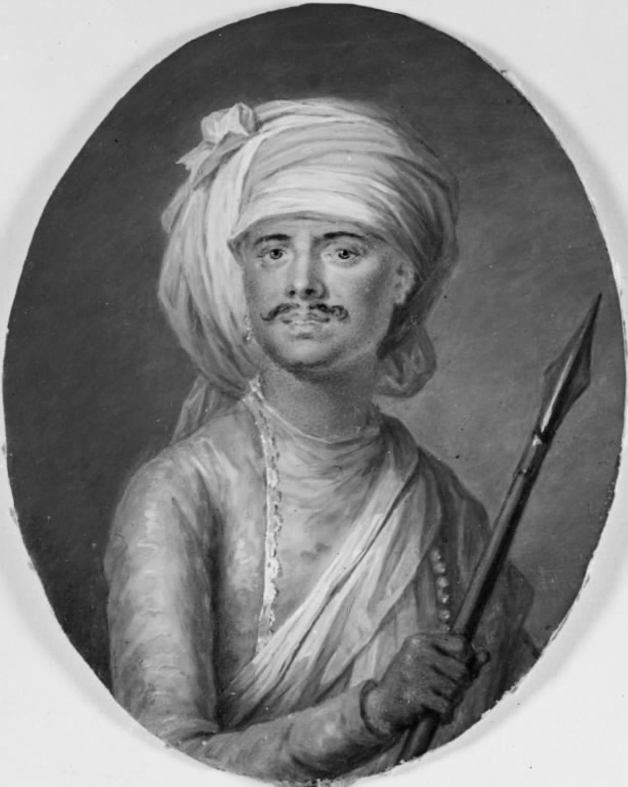 Portræt af en orientalsk prins