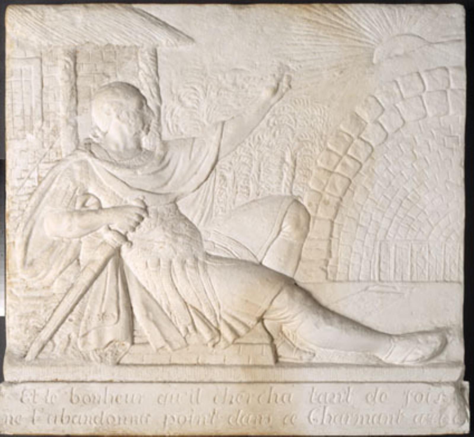 Den hollandske oberst Henry Drevon, iført romersk feltherredragt