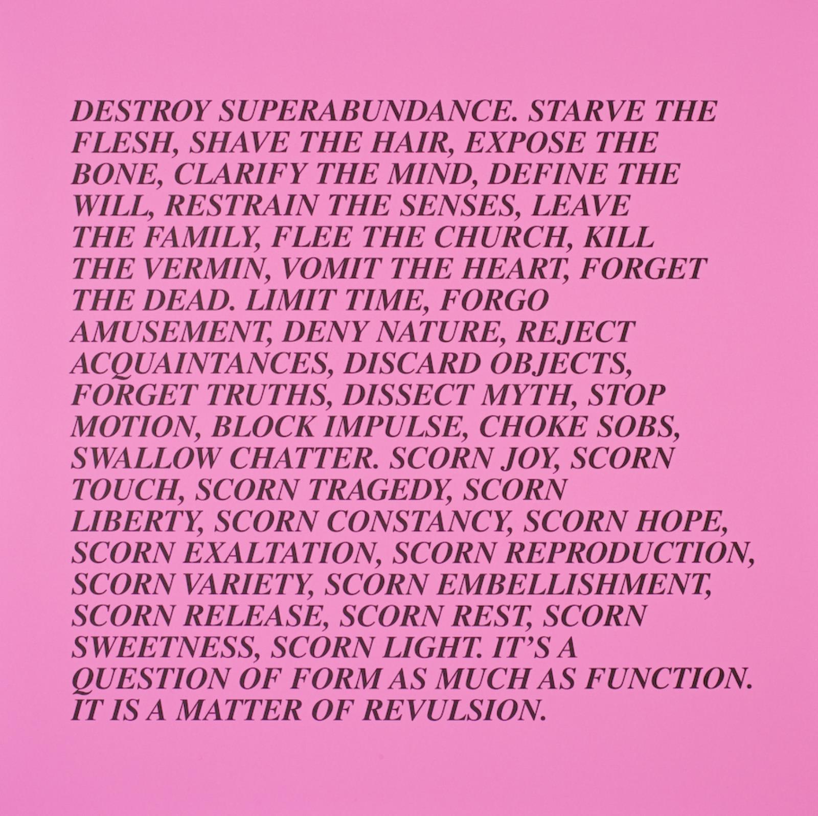 Inflammatory Essay, Jenny Holzer, 1979