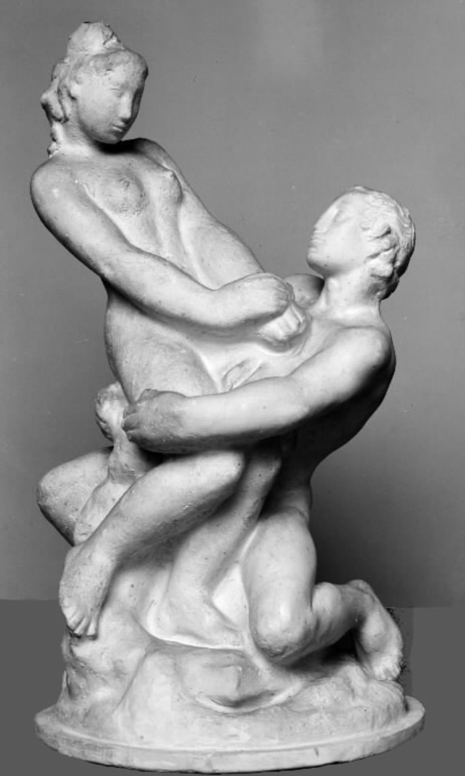 Pygmalion og Galathea. Kærlighedspar, Gerhard Henning, 1918