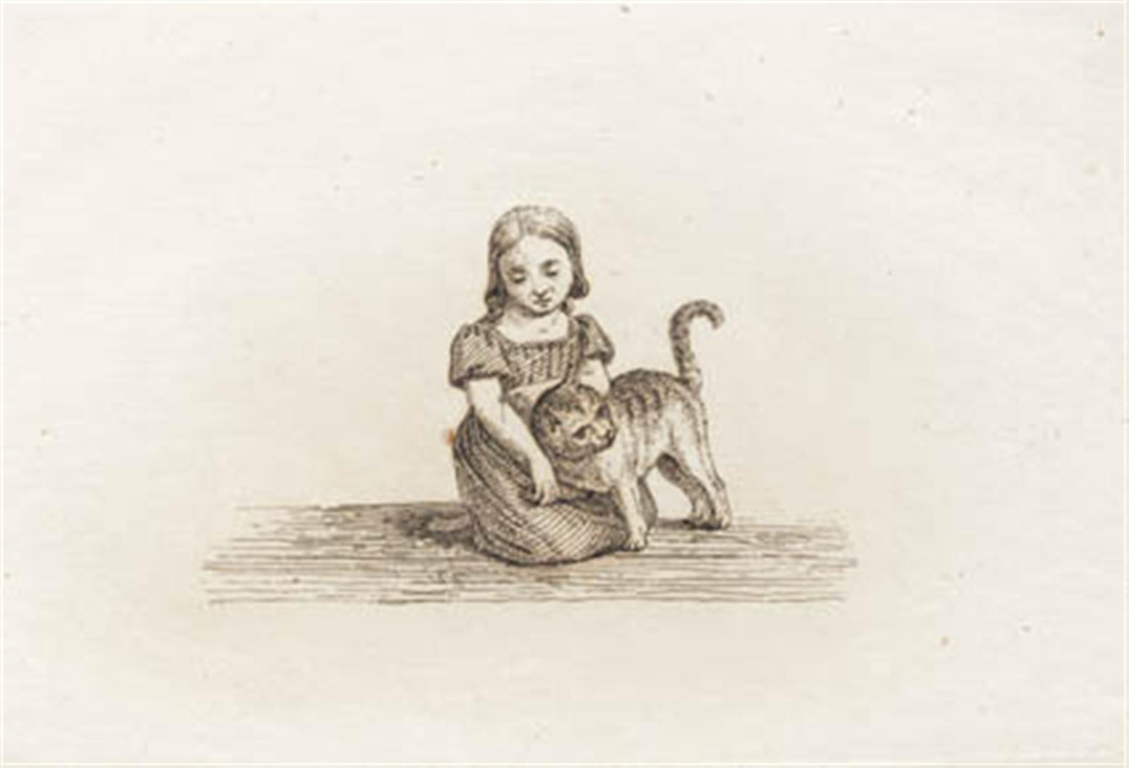 Illustration til "Halvhundrede Fabler for Børn" af Hey