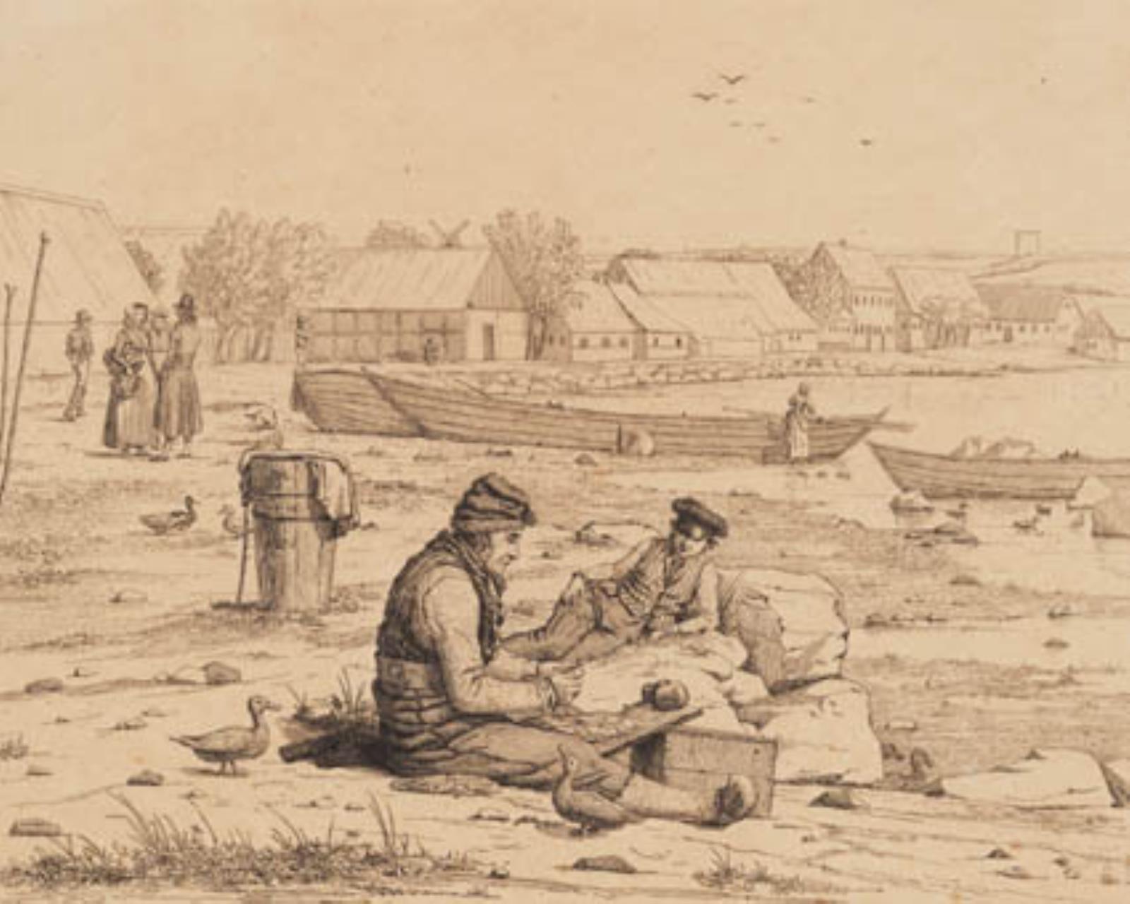 Strandgaden i Thisted. 1830