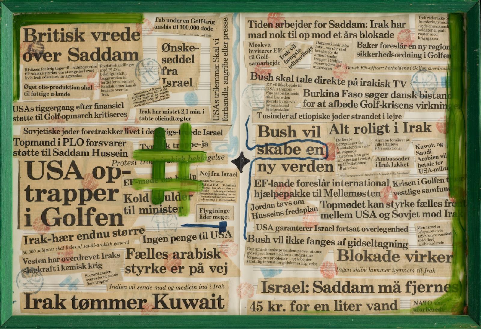 Krigsteater/"the caught war", Henning Christiansen, 1991