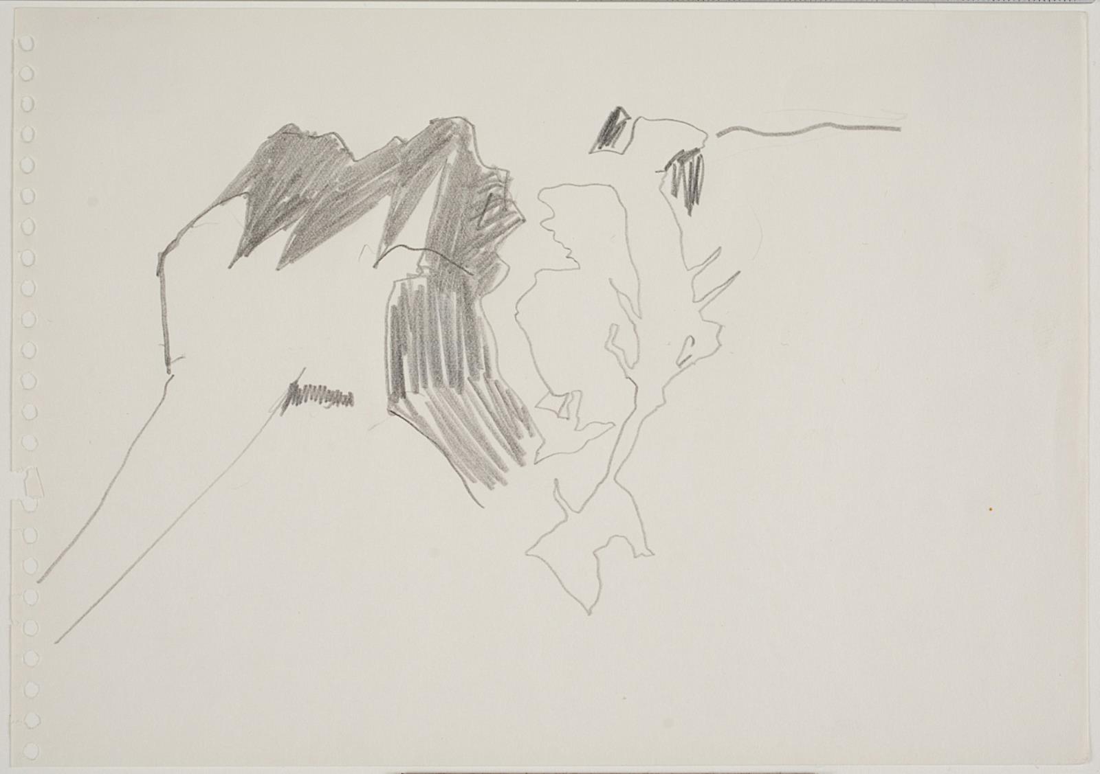 Bjergprofil: Pearyland, Per Kirkeby, 1963