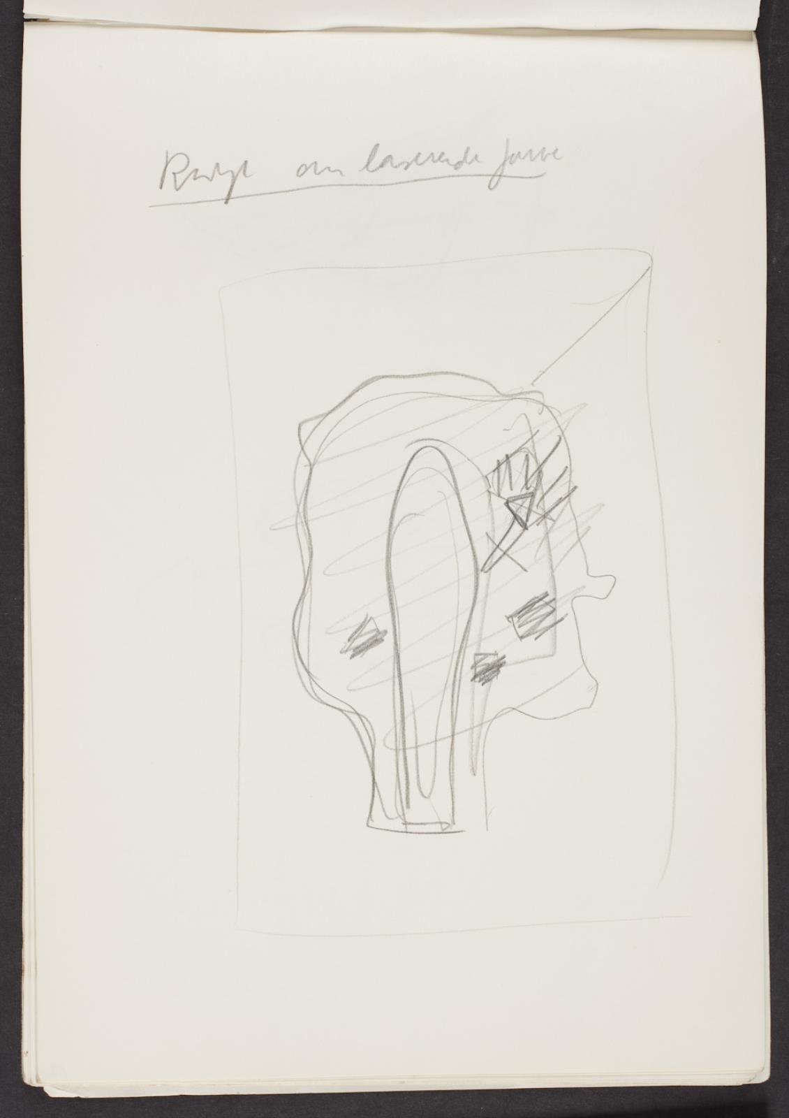 Skitse, Bjørn Nørgaard, 1978