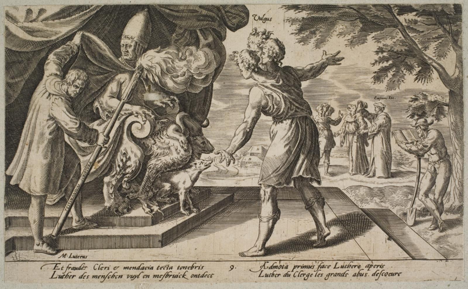 Luther afslører den katolske gejstligheds bedrag