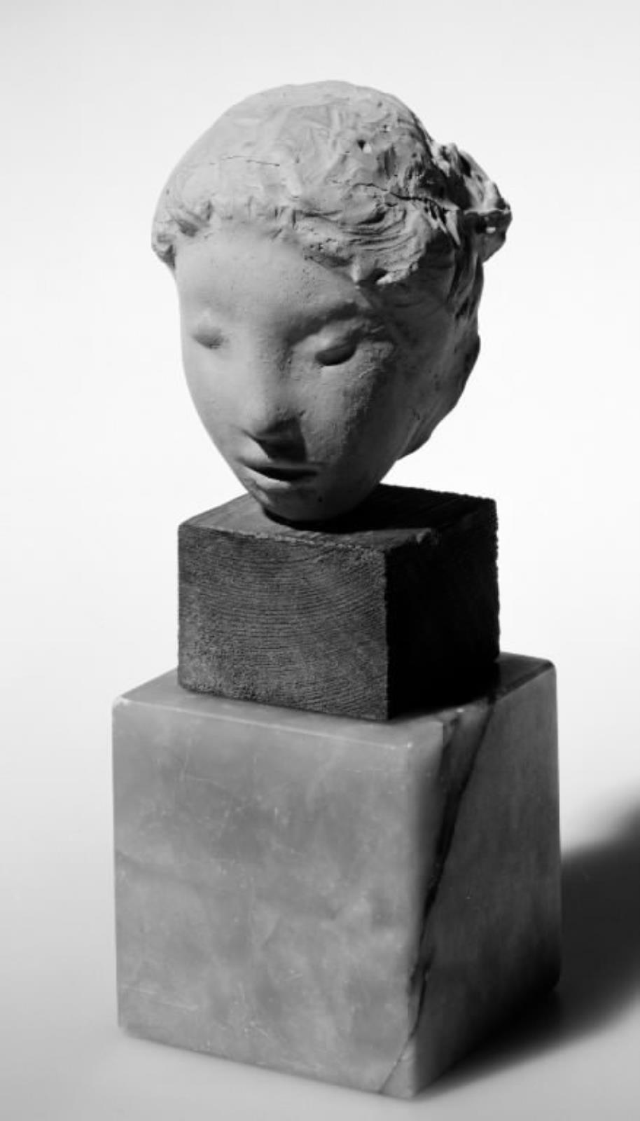 Lille kvindehoved, Gerhard Henning, 1949