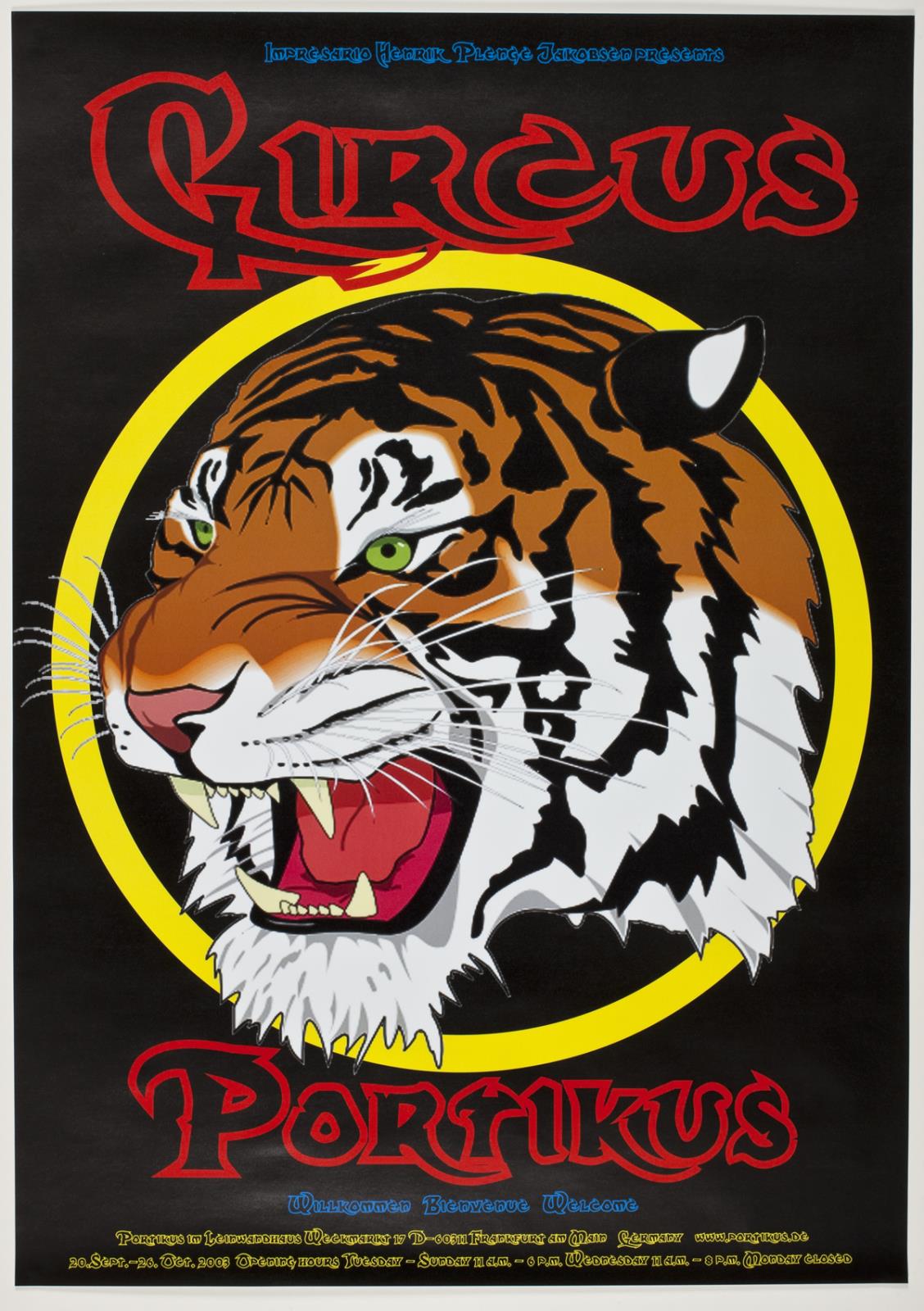 Circus Portikus, Henrik Plenge Jakobsen, 2003
