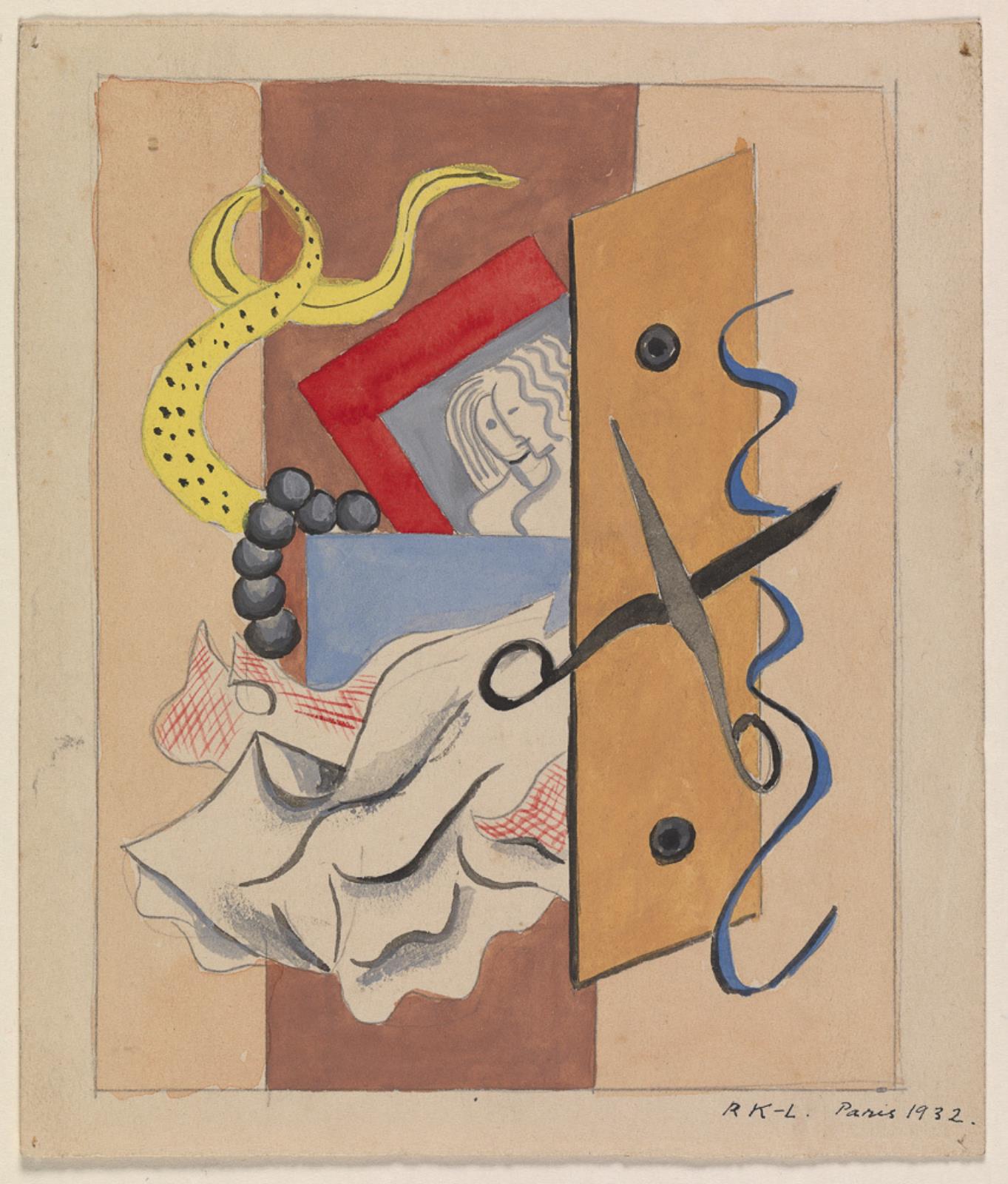 Den væltede skuffe, Rita Kernn-Larsen, 1932