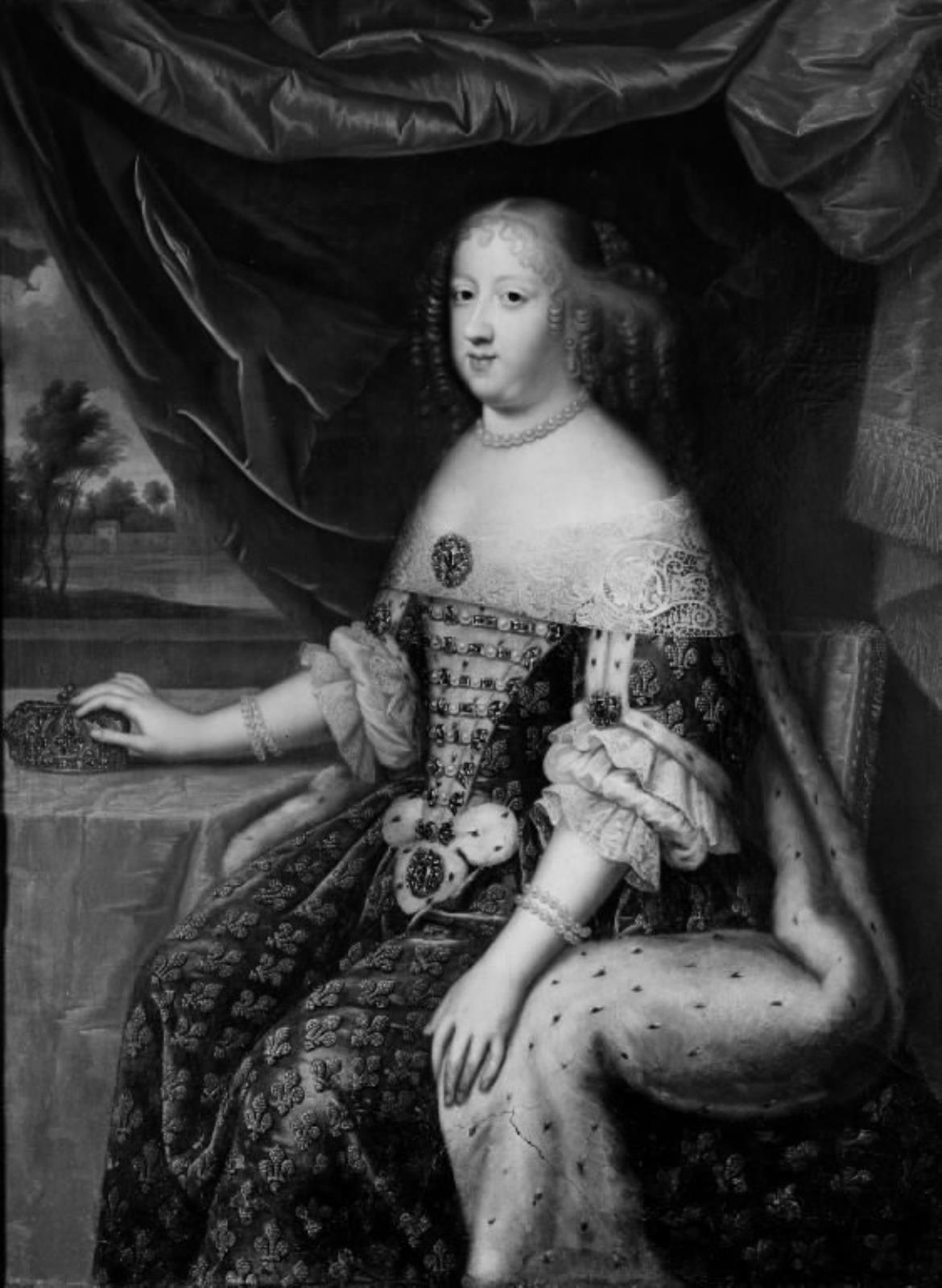 Dronning Marie Thérèse af Frankrig, 1638 – 1695, Mignard | Open