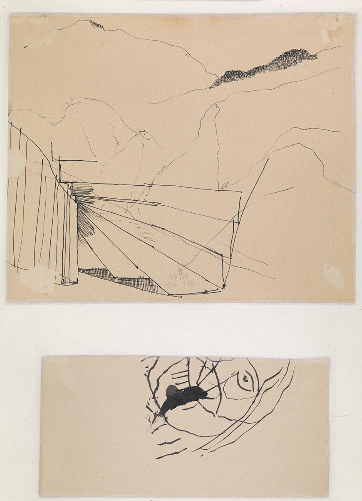 Fragment af landskab, Svend Wiig Hansen, 1957