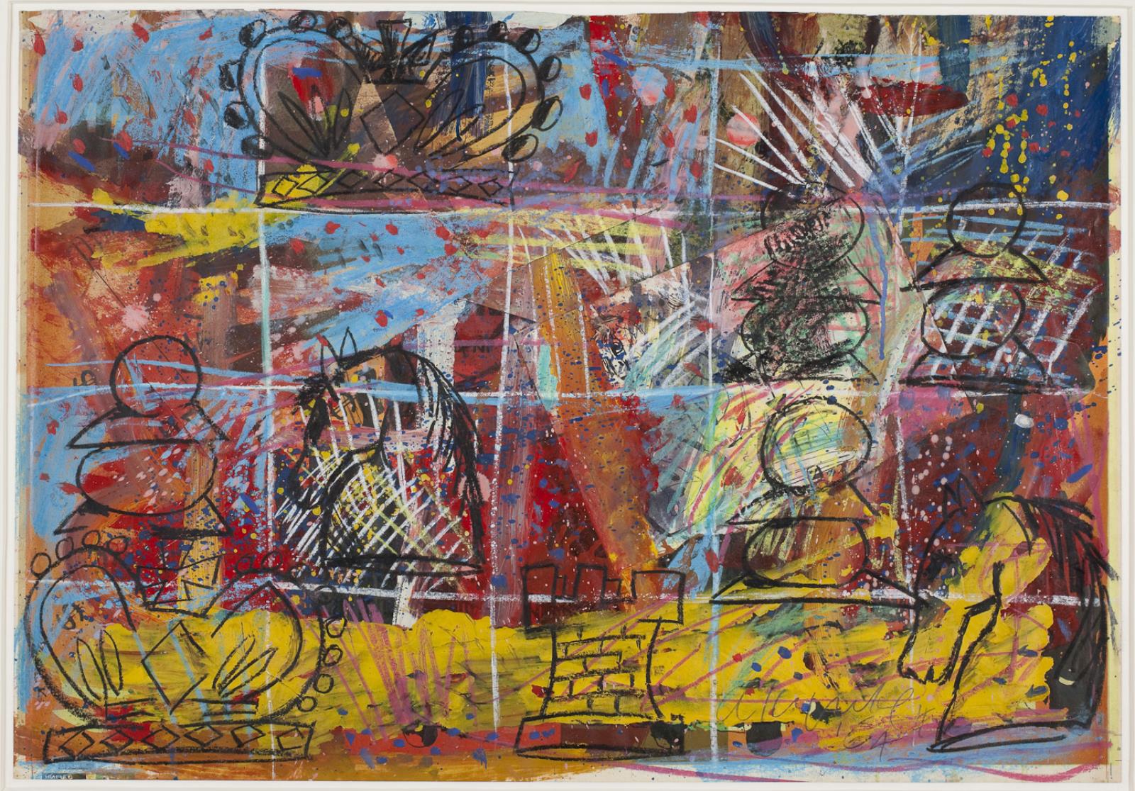 "Skakspil", Arthur Köpcke, 1964
