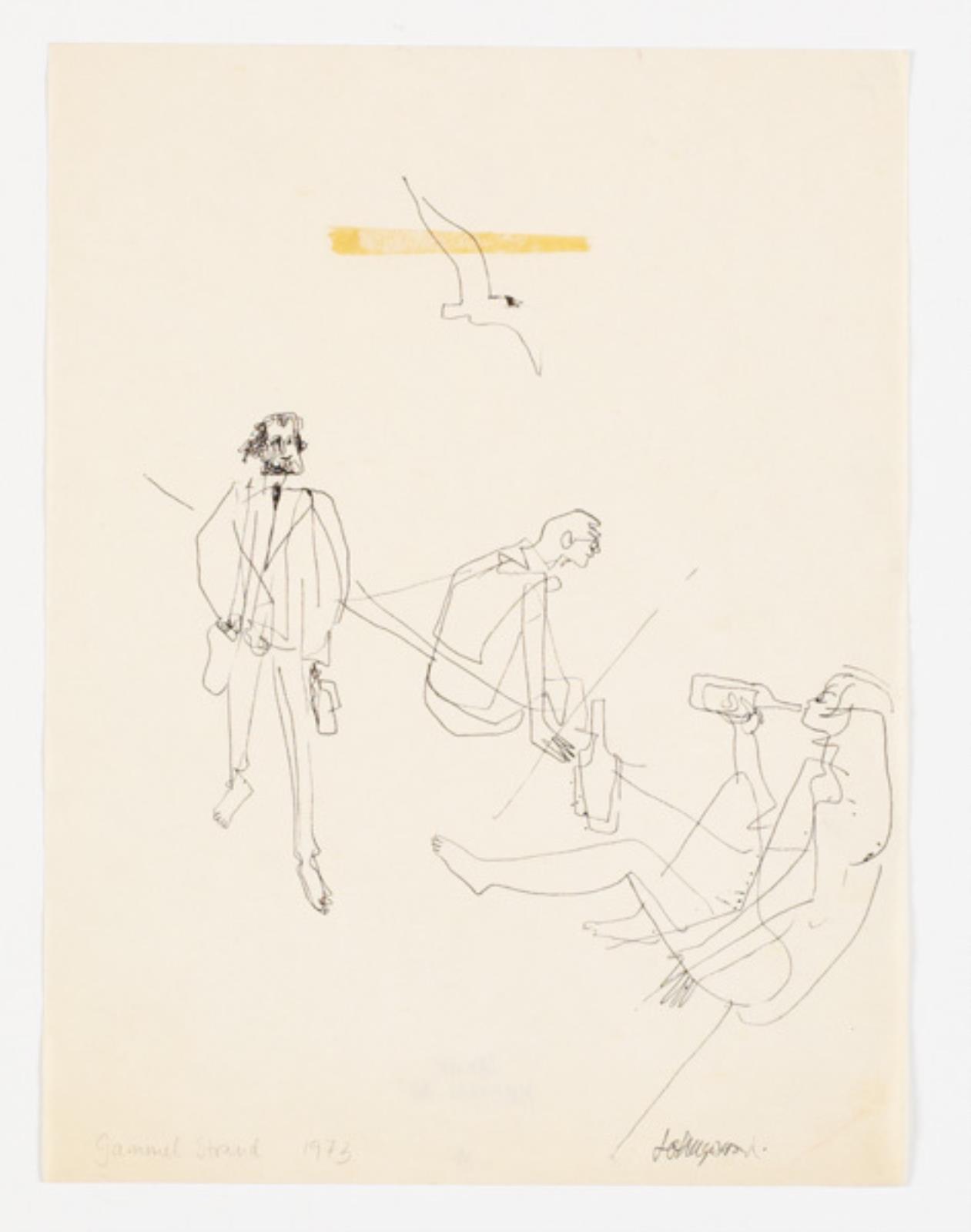 Gammel Strand, Hans Lollesgaard, 1973