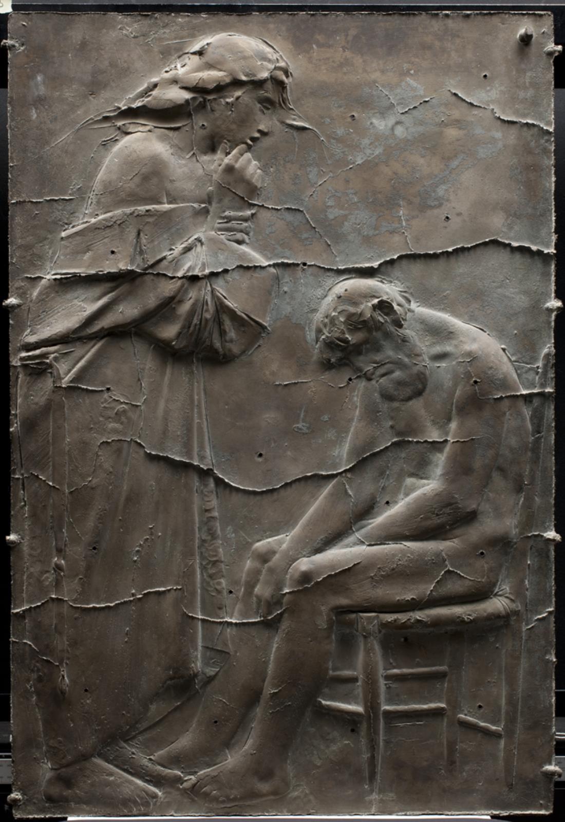 Morte di Abramo, Giacomo Manzù, 1961