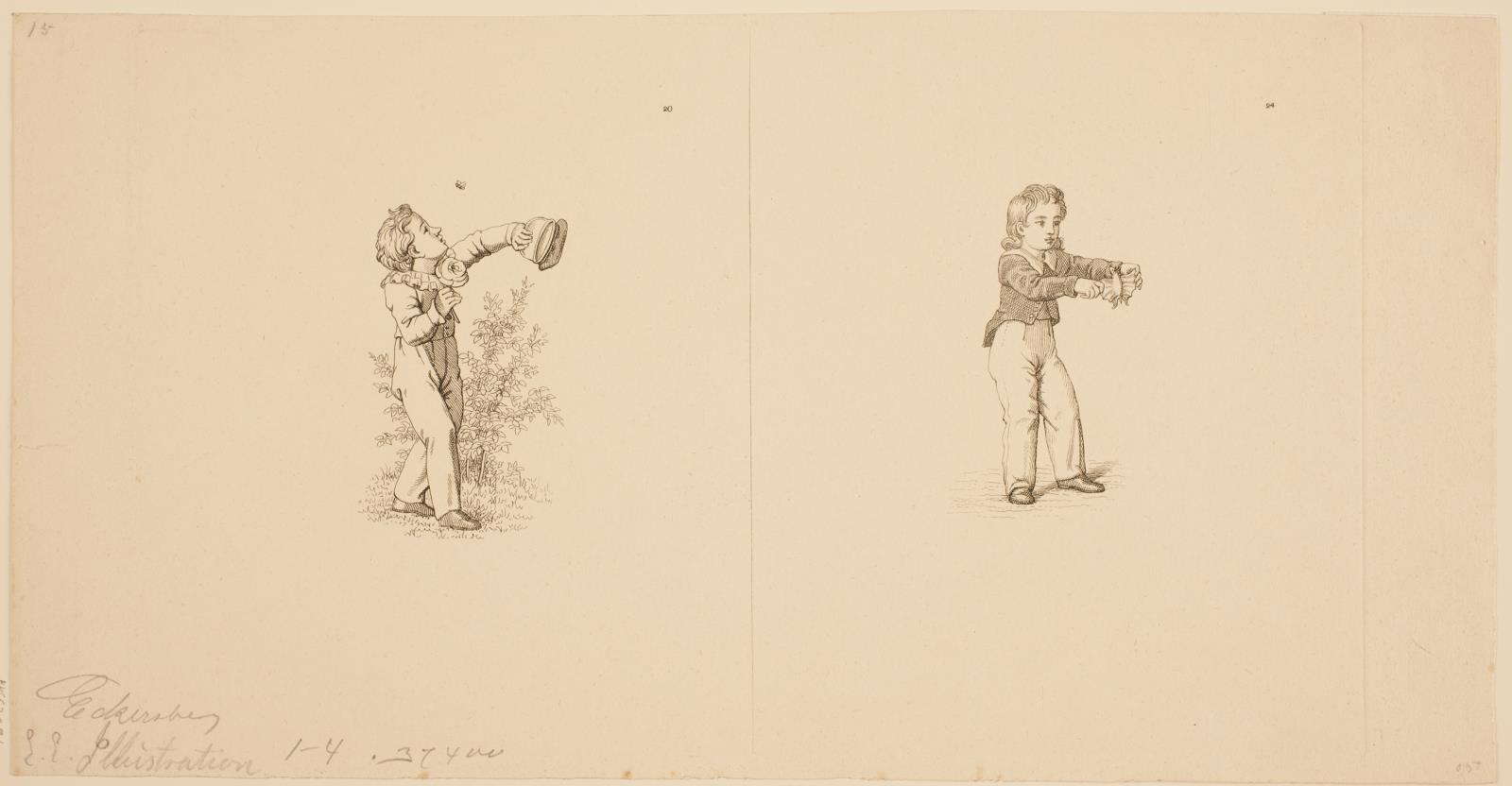 2 illustrationer til "Fabler for børn"