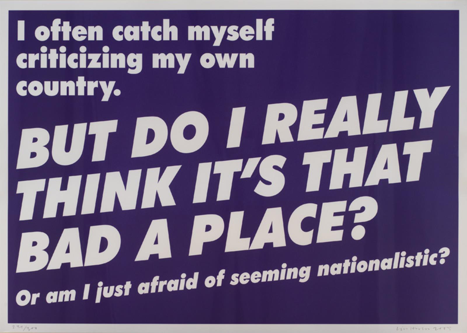 My own Country, Lise Harlev, 2005