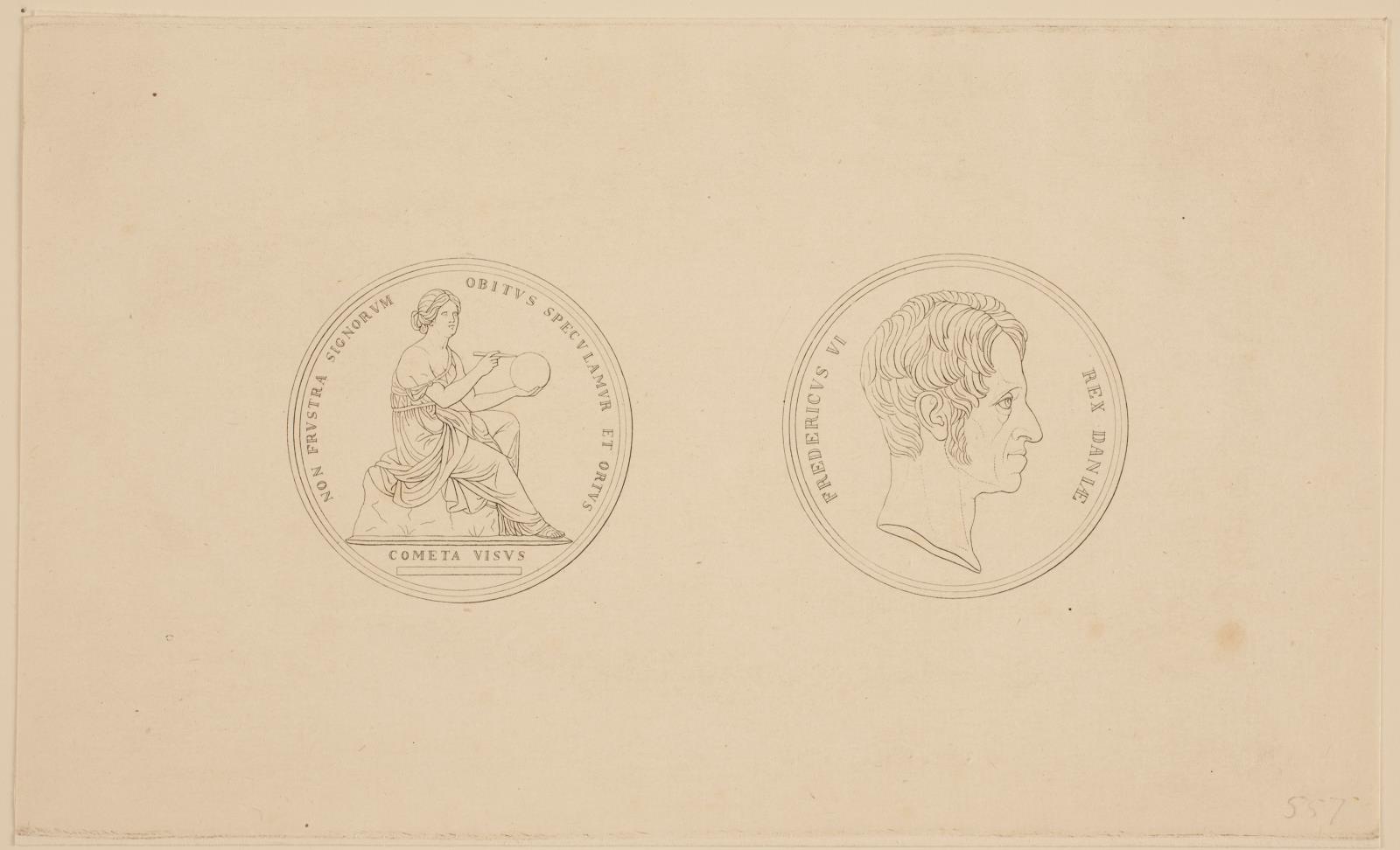 Medalje over Kong Frederik VI