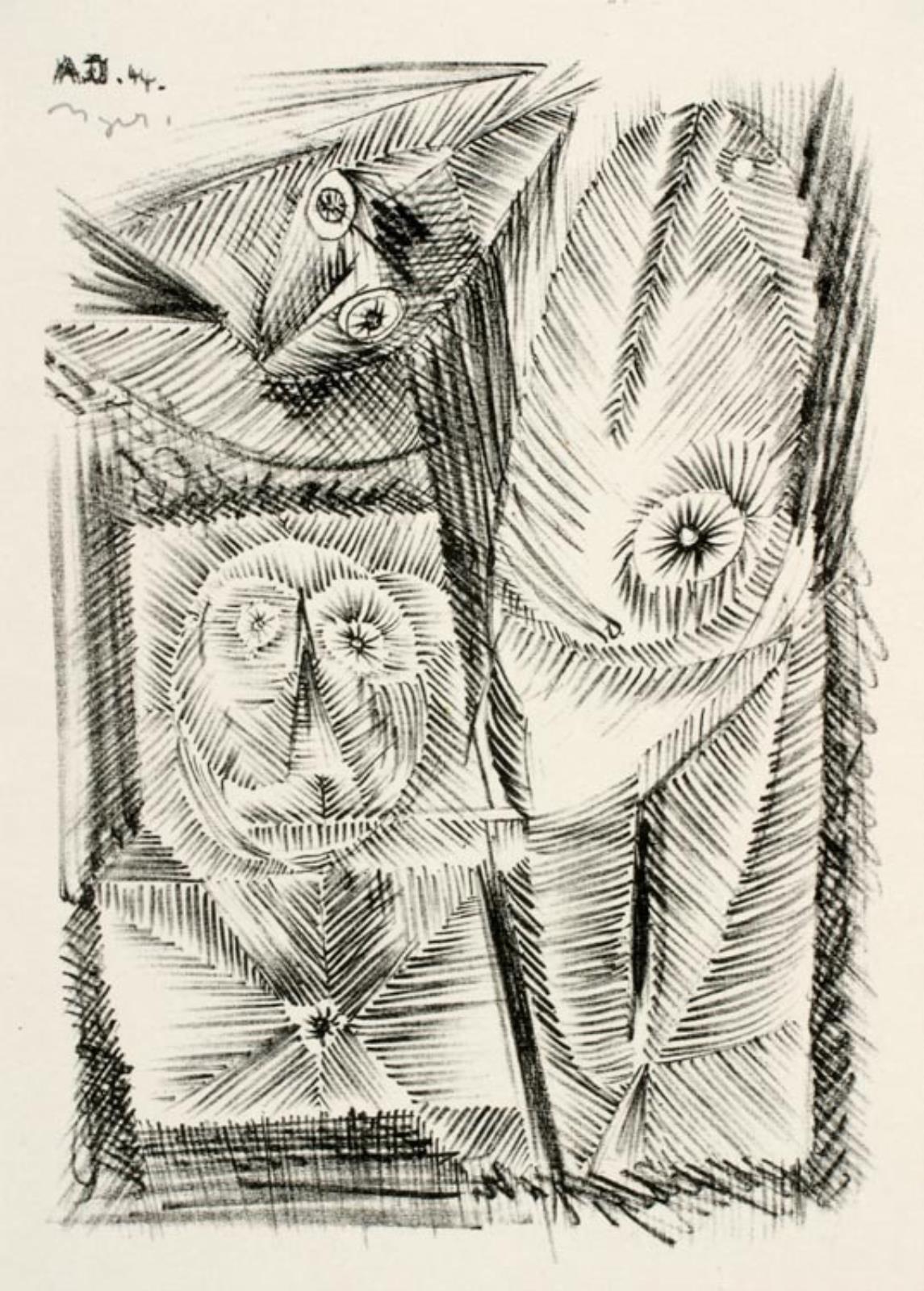Uden titel, Asger Jorn, 1944