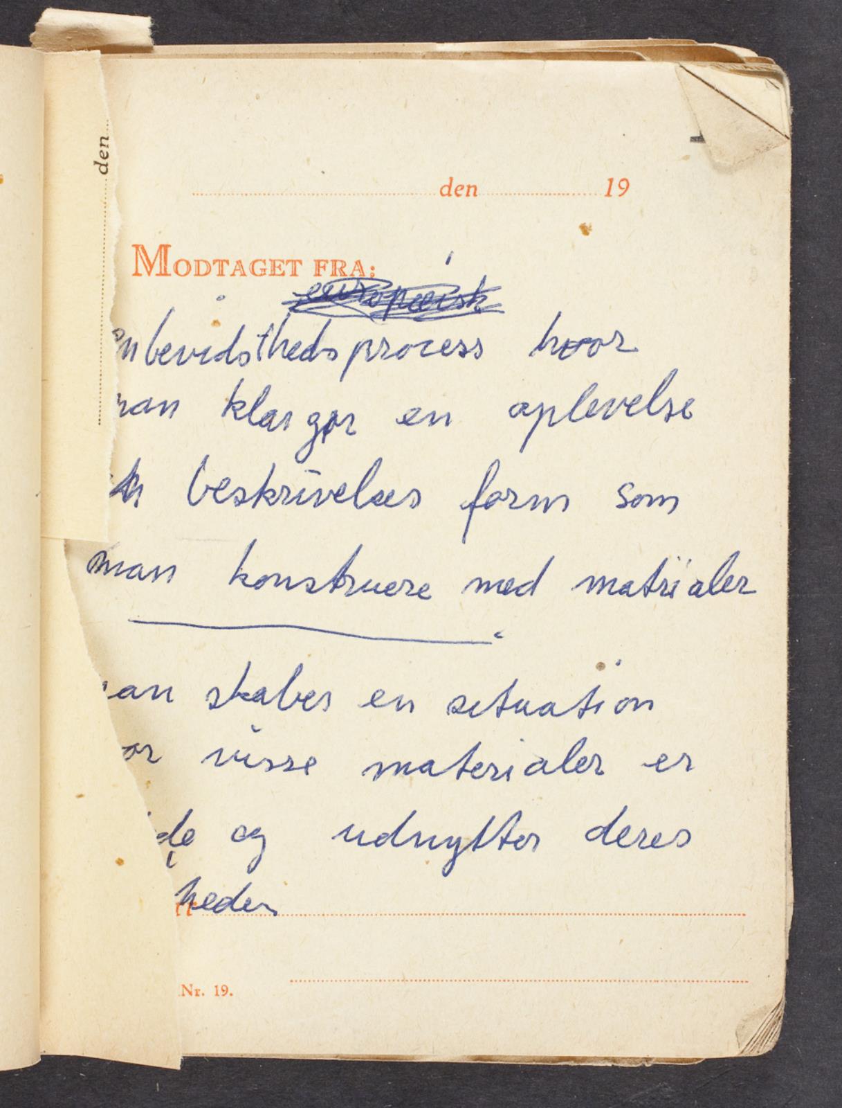 Noter, Bjørn Nørgaard, 1965-1967