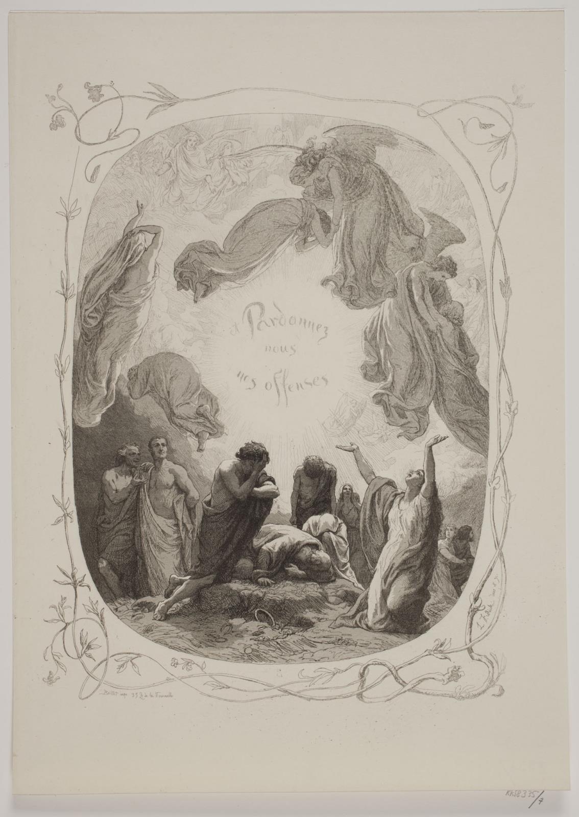 Illustration til "L'Oraison Dominicale"