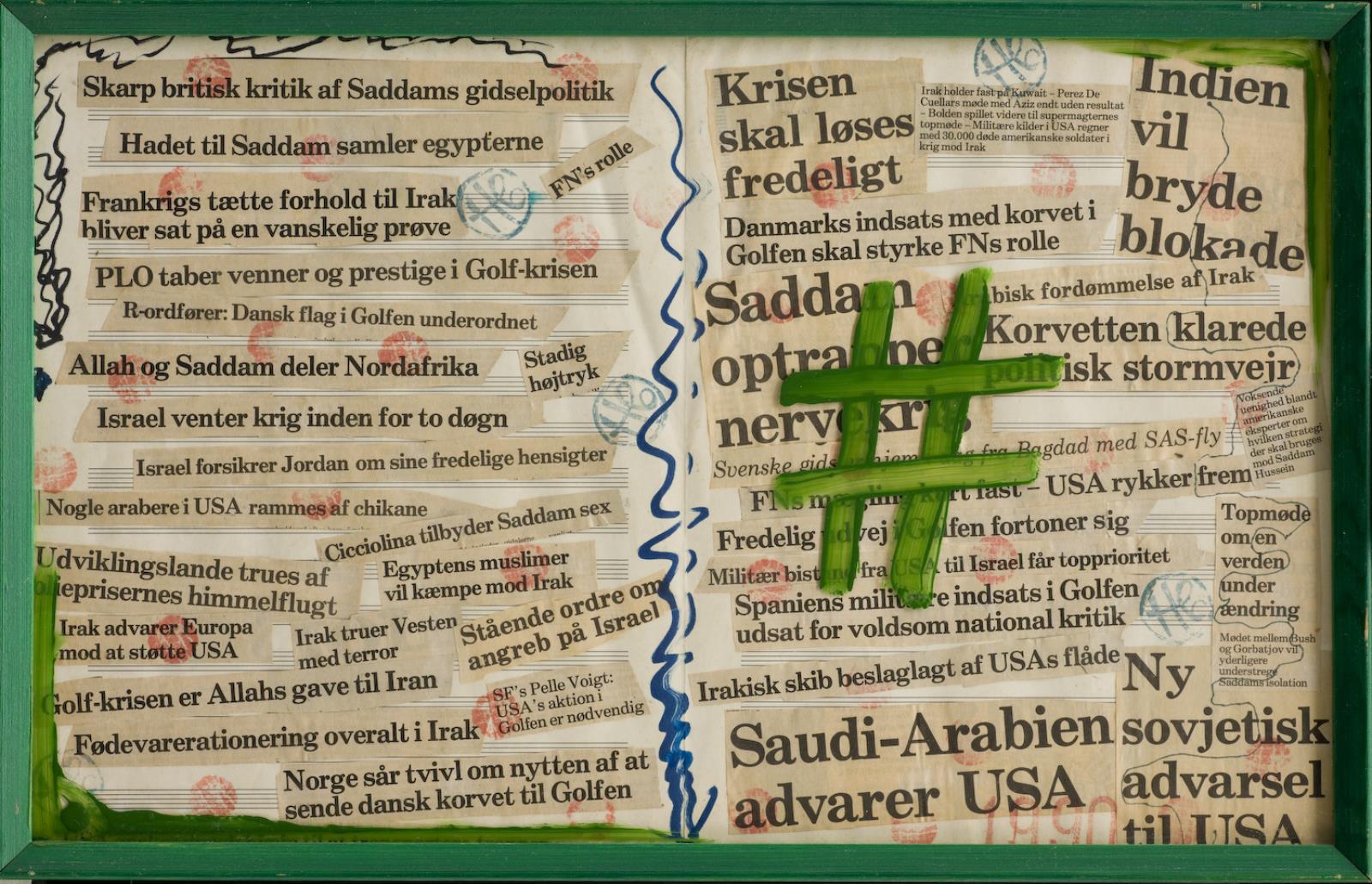 Krigsteater/"the caught war", Henning Christiansen, 1991