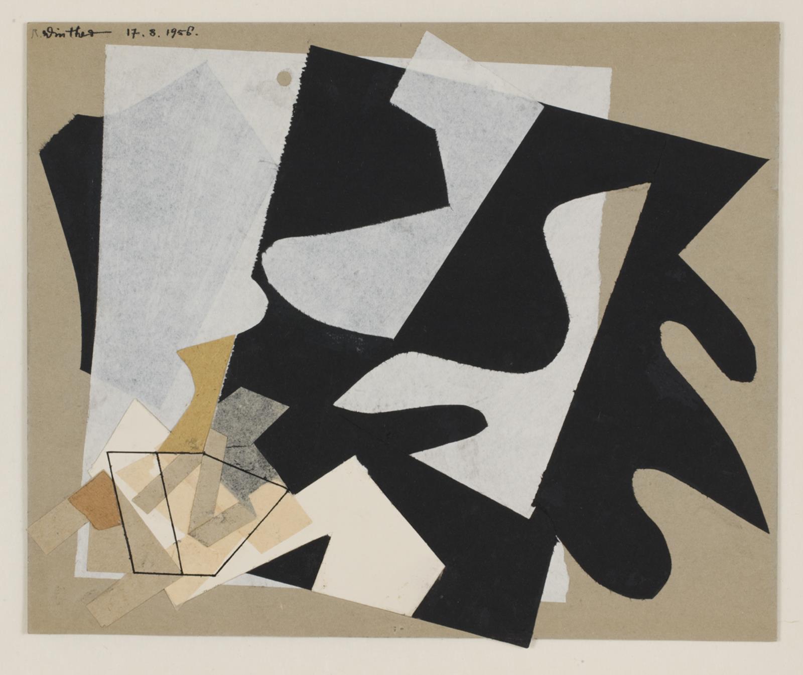 Komposition, Richard Winther, 1956