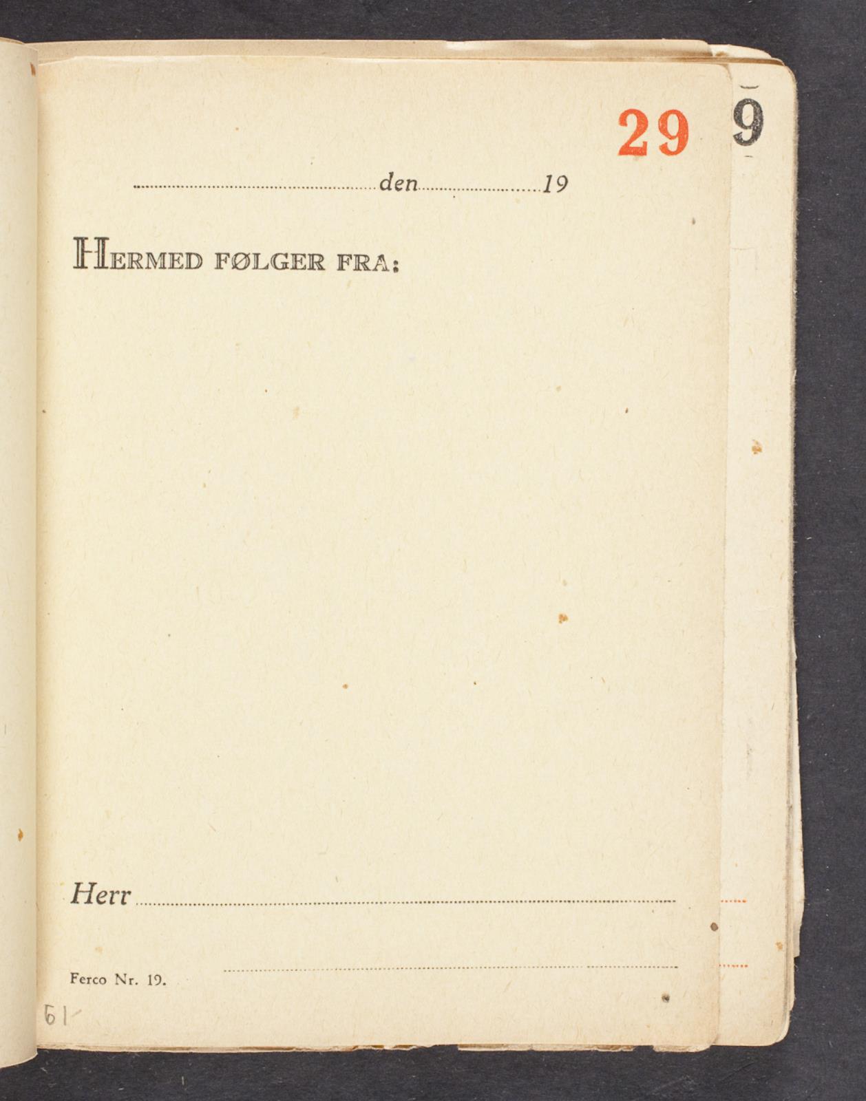 Blank, Bjørn Nørgaard, 1965-1967