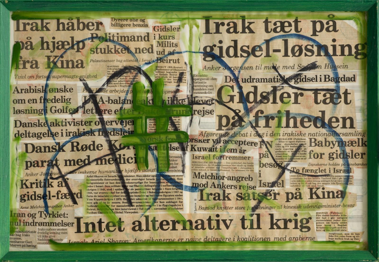 Krigsteater/"the caught war", Henning Christiansen, 1991