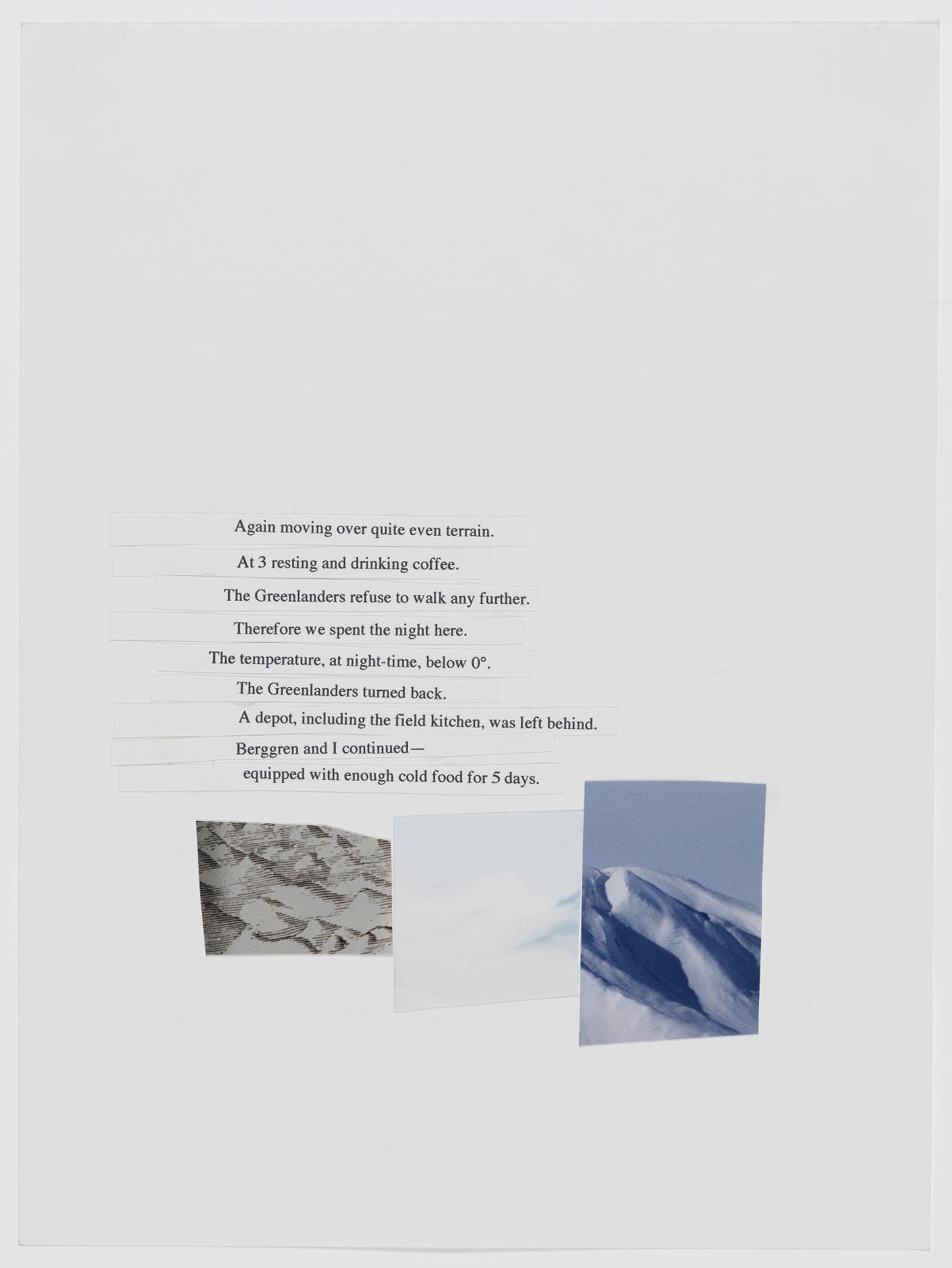 U.T. (Nordenskiöld collager), Joachim Koester, 2000