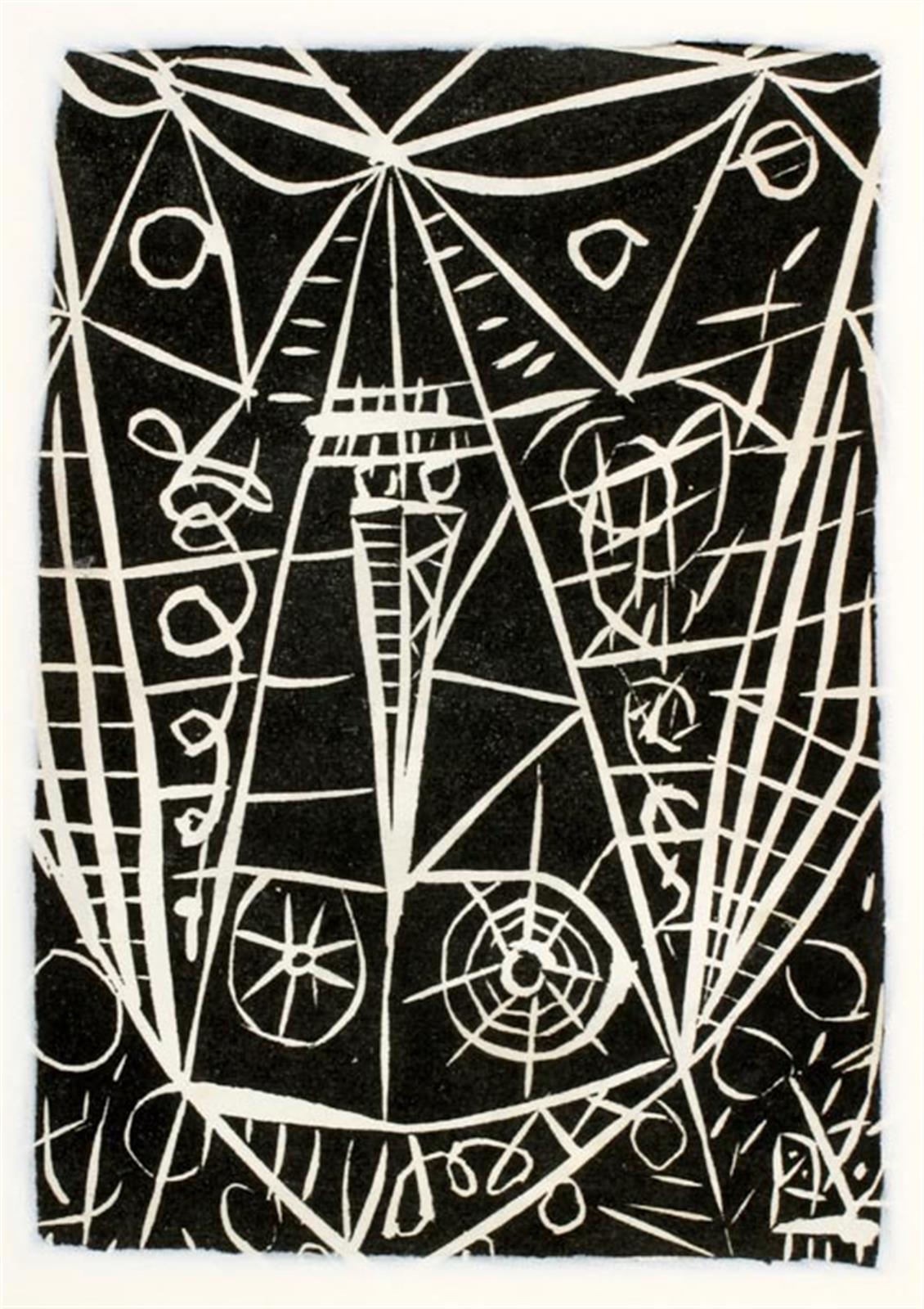 Maskekomposition, Egill Jacobsen, 1941