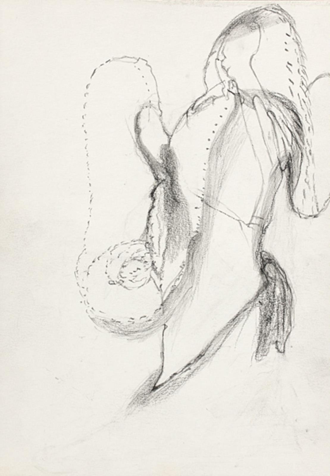 Tegning, Annemette Larsen, 1987