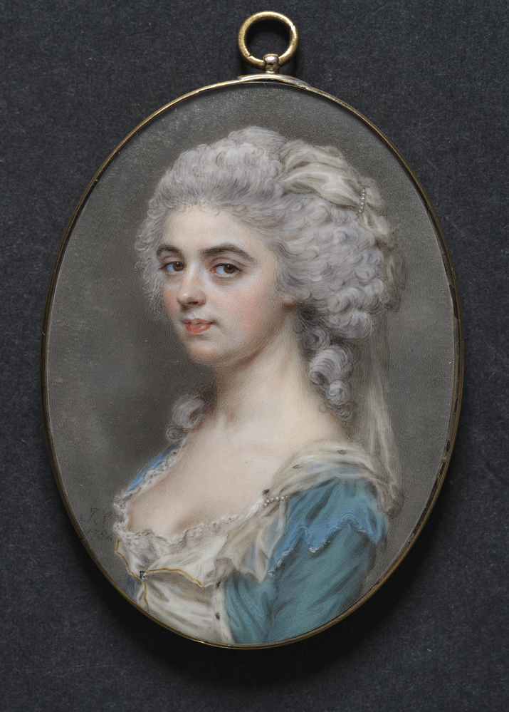 Dameportræt by John Smart